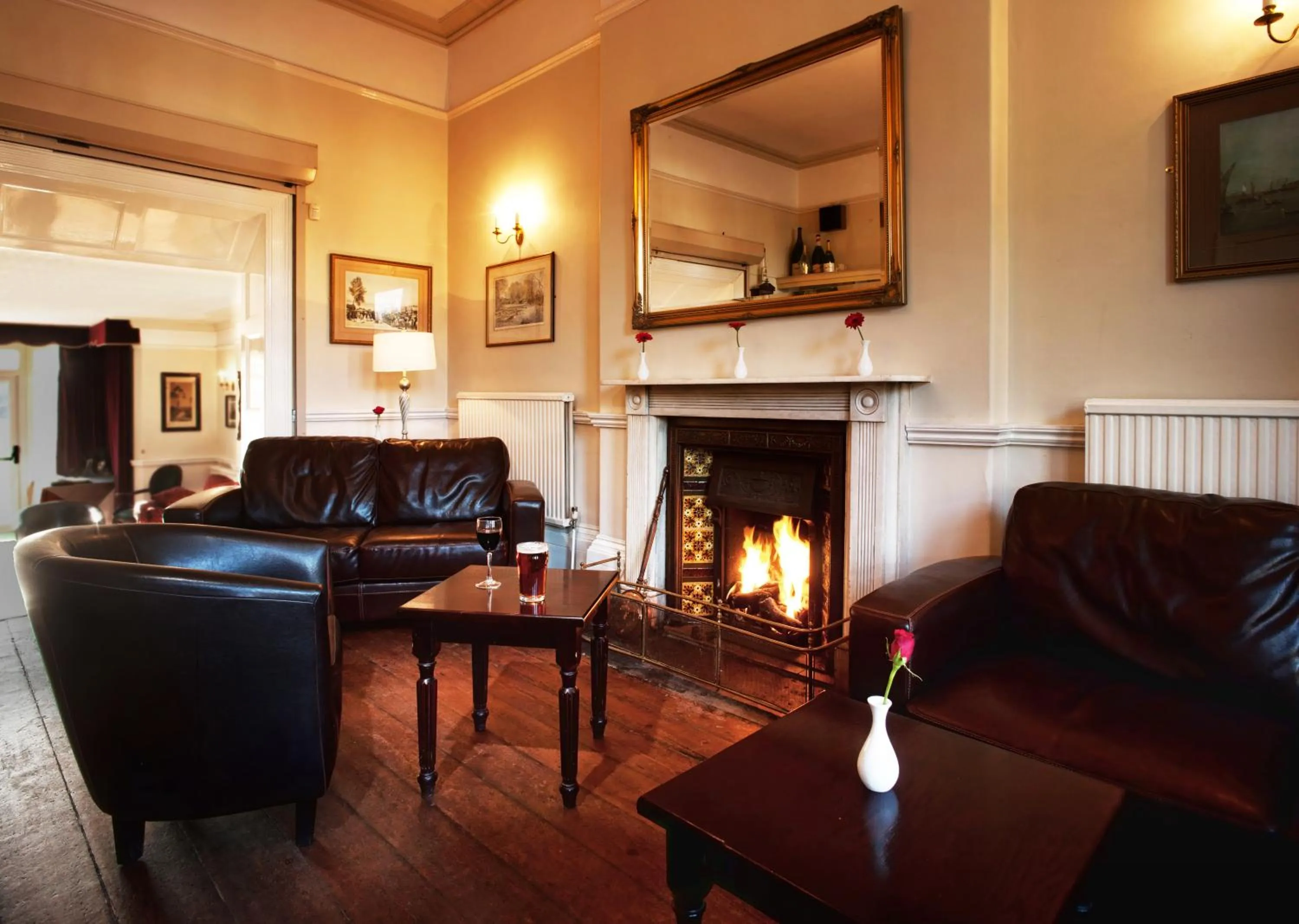 Living room in The Mill House