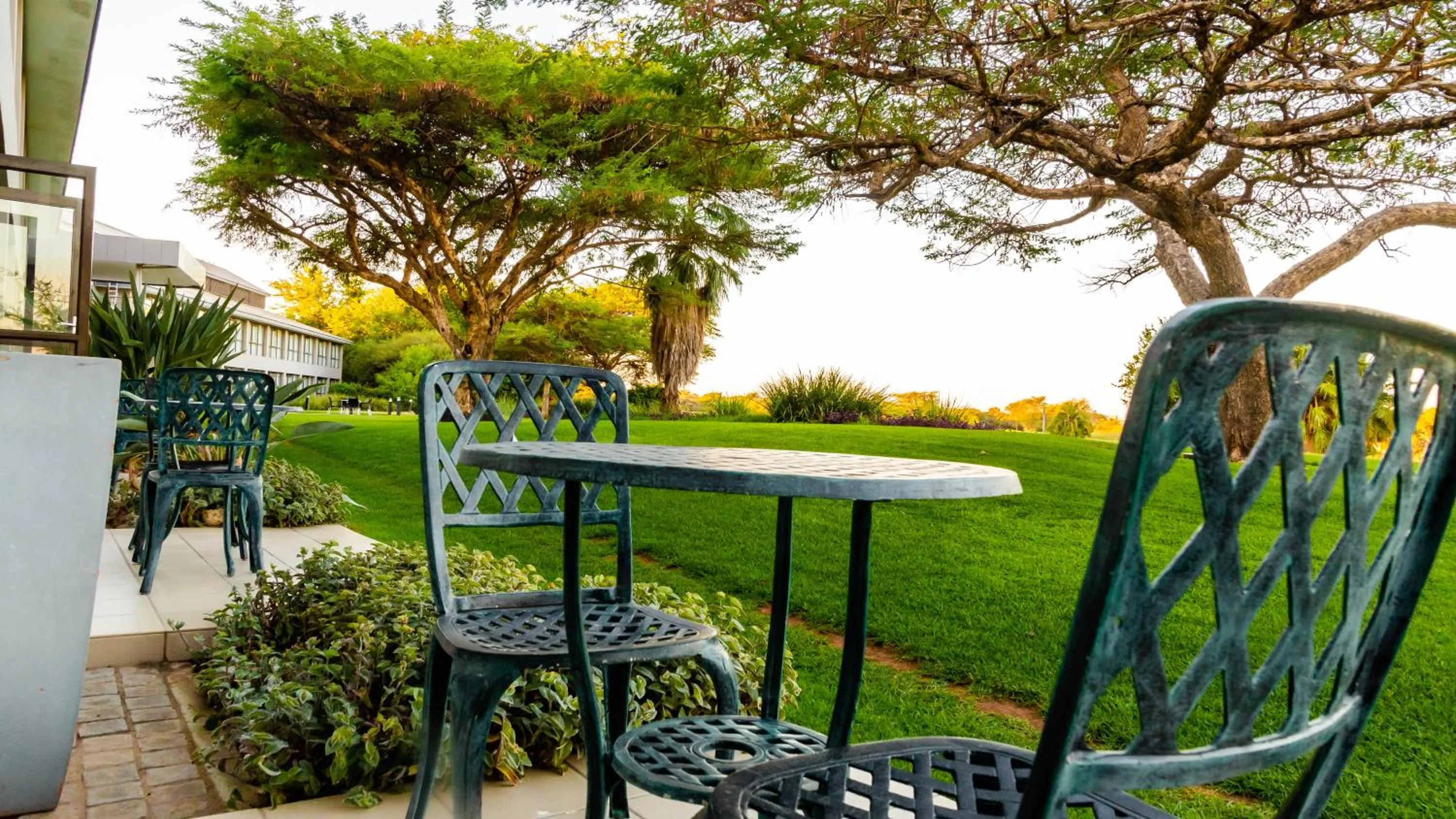 Patio in Phakalane Golf Estate Hotel & Convention Centre