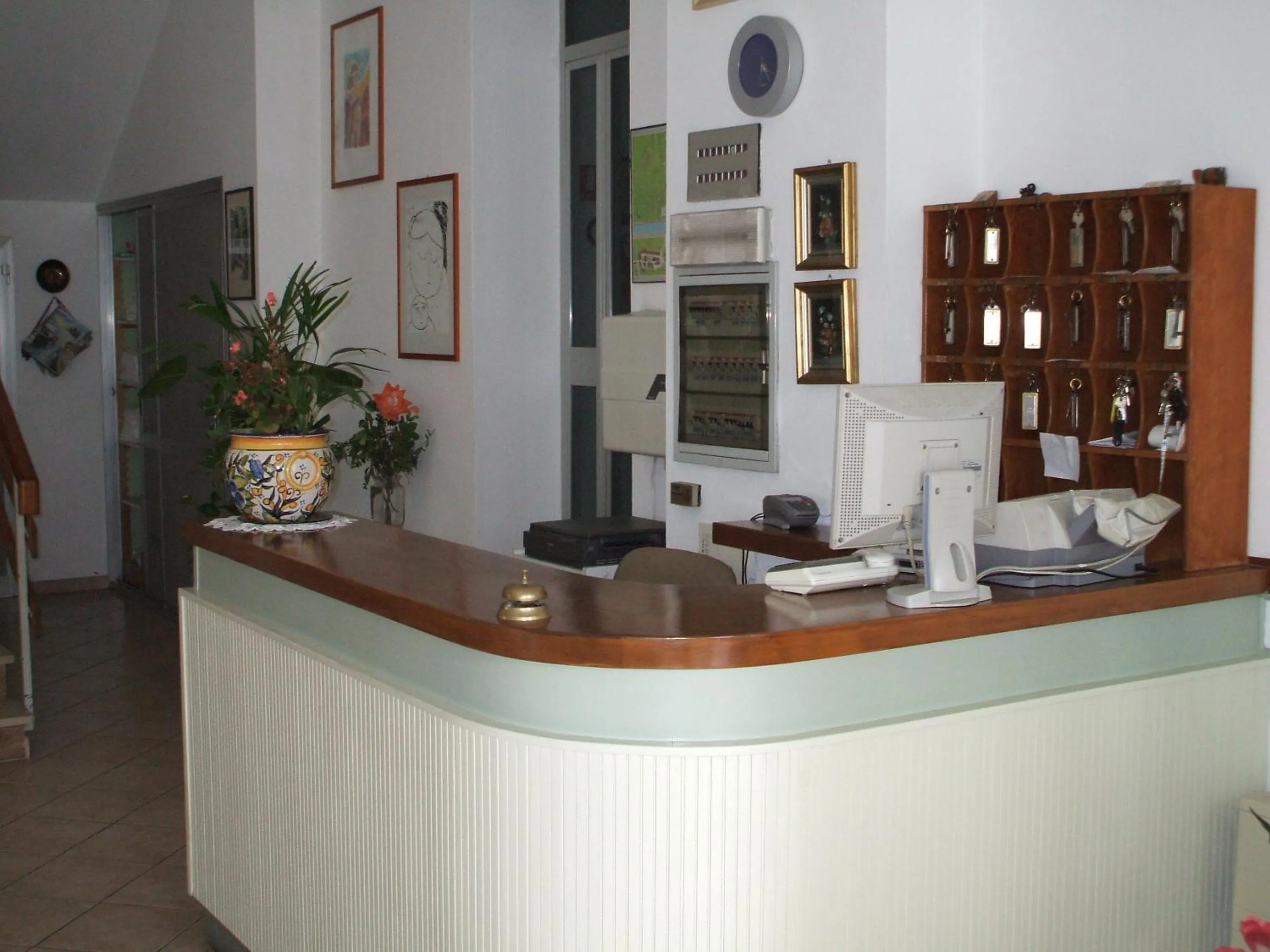 Lobby or reception in Hotel Cucciolo