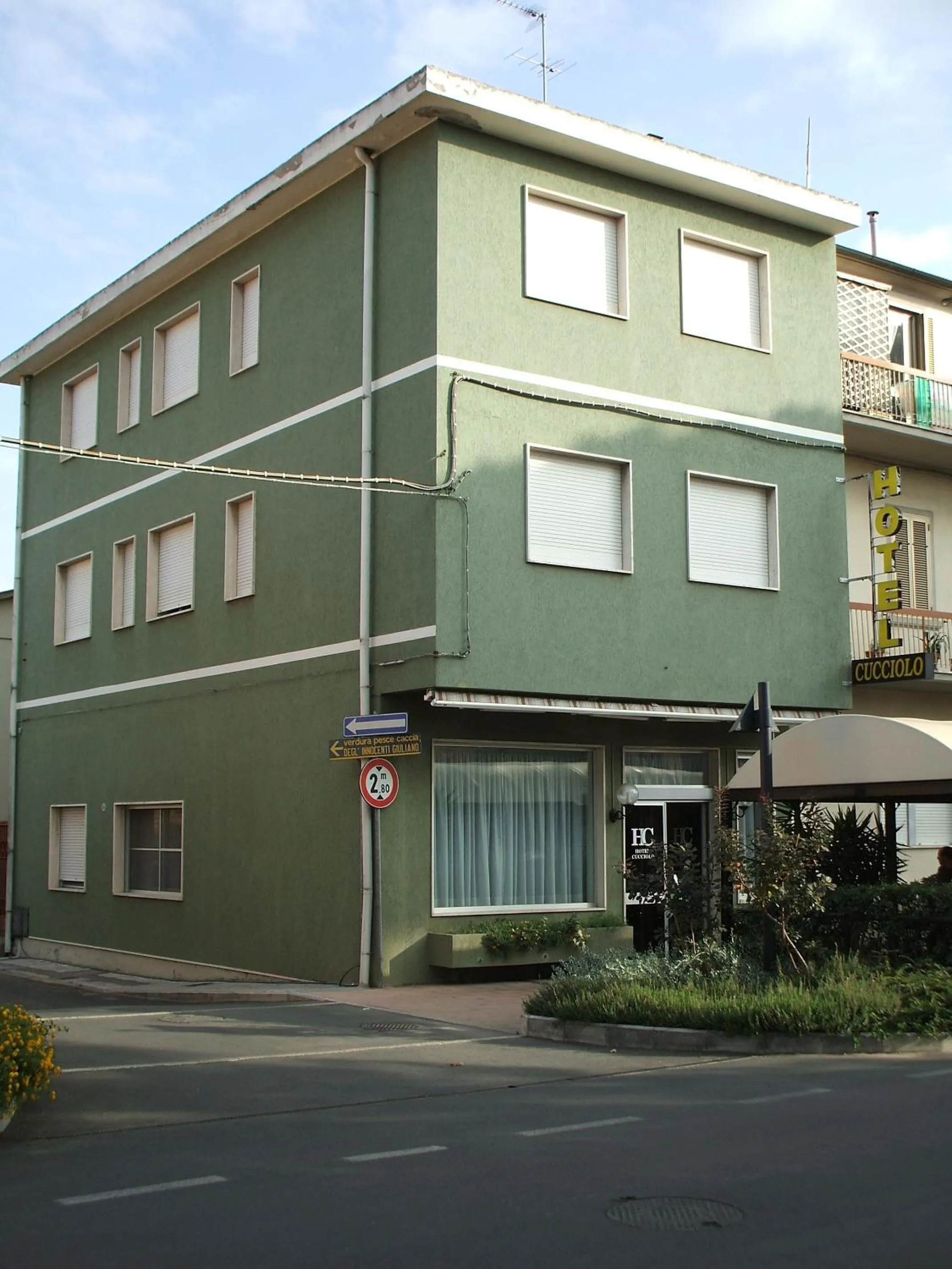 Property building in Hotel Cucciolo