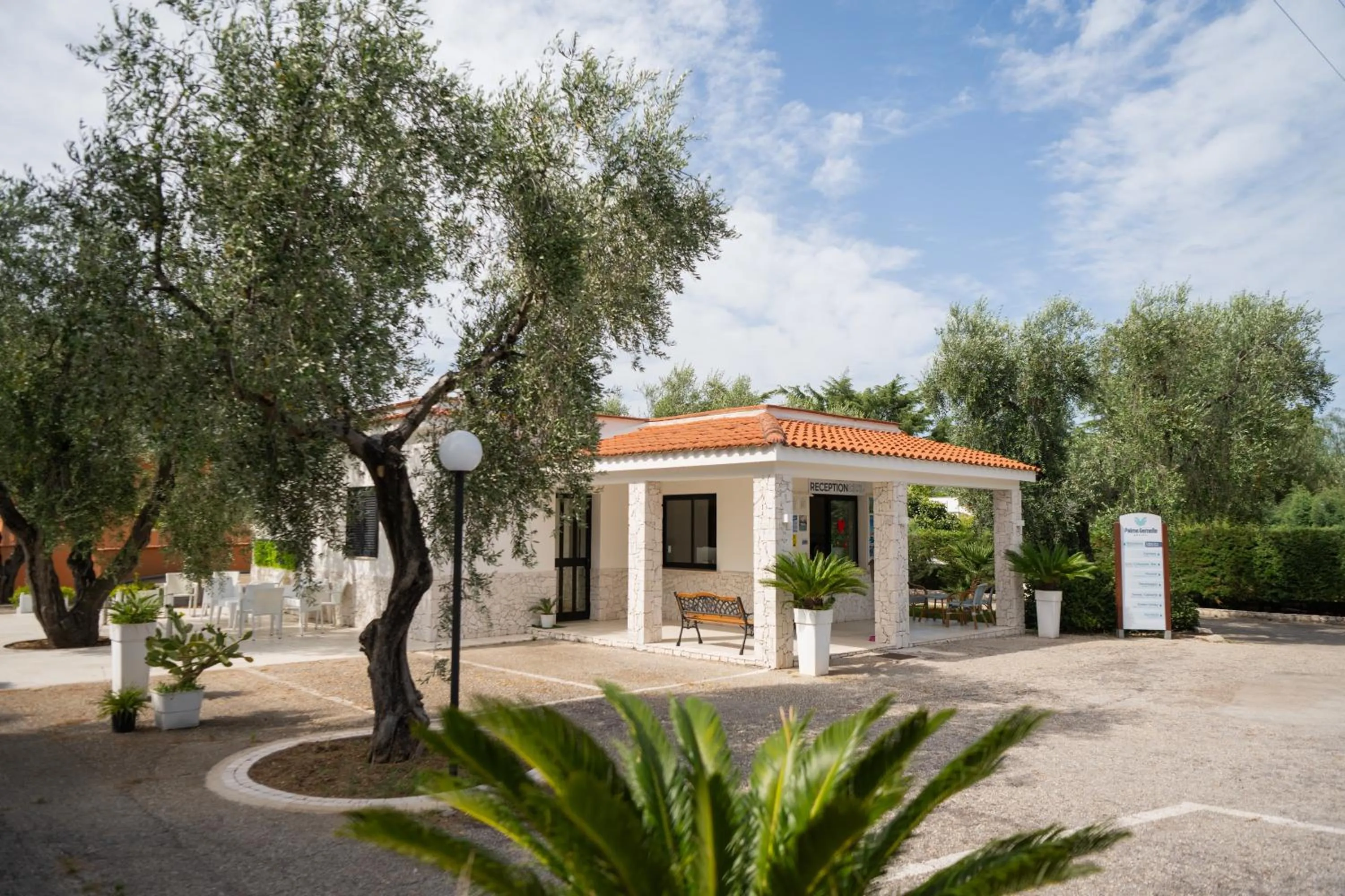 Property building in Hotel Palme Gemelle