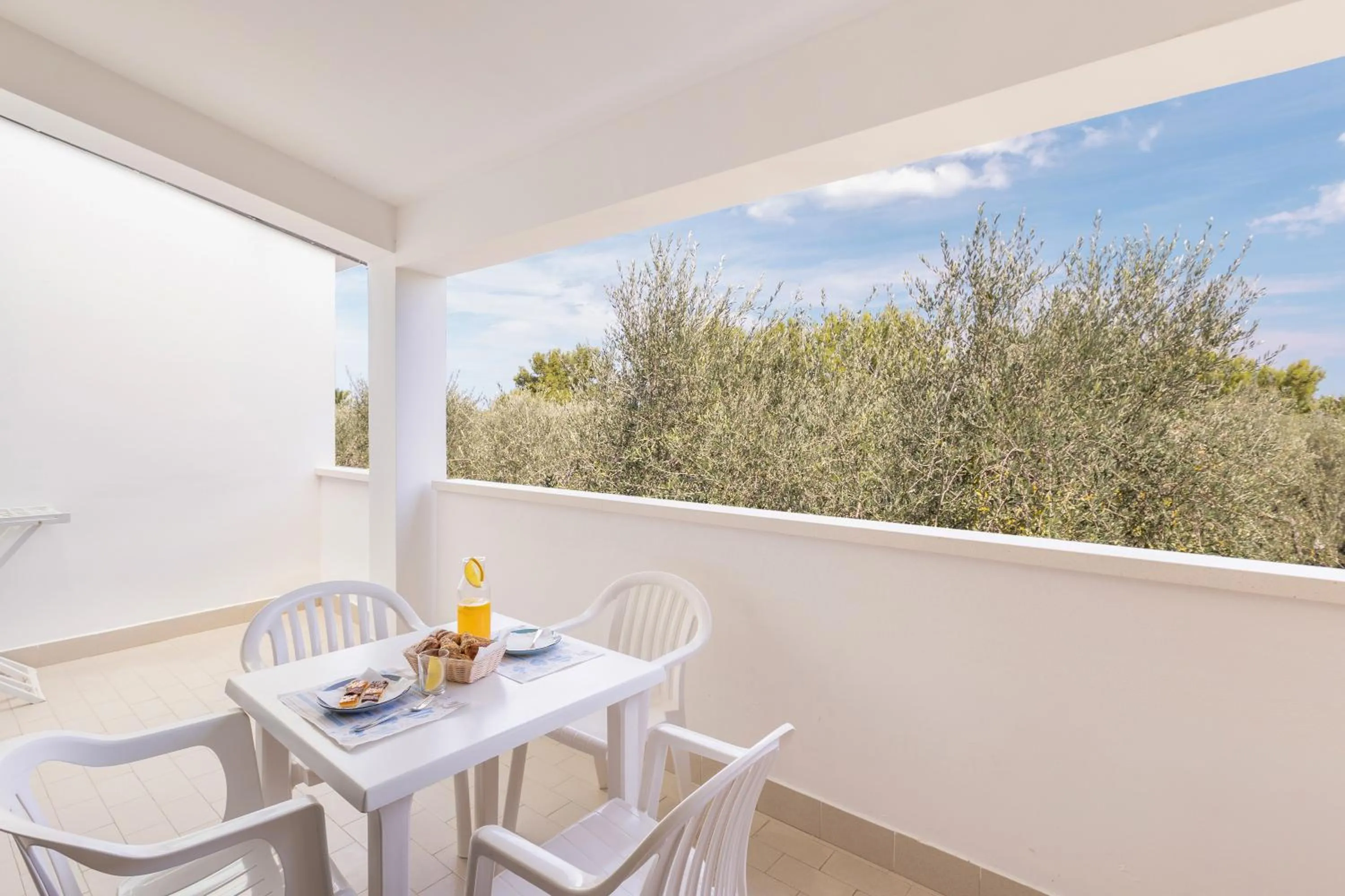 Balcony/Terrace in Hotel Palme Gemelle