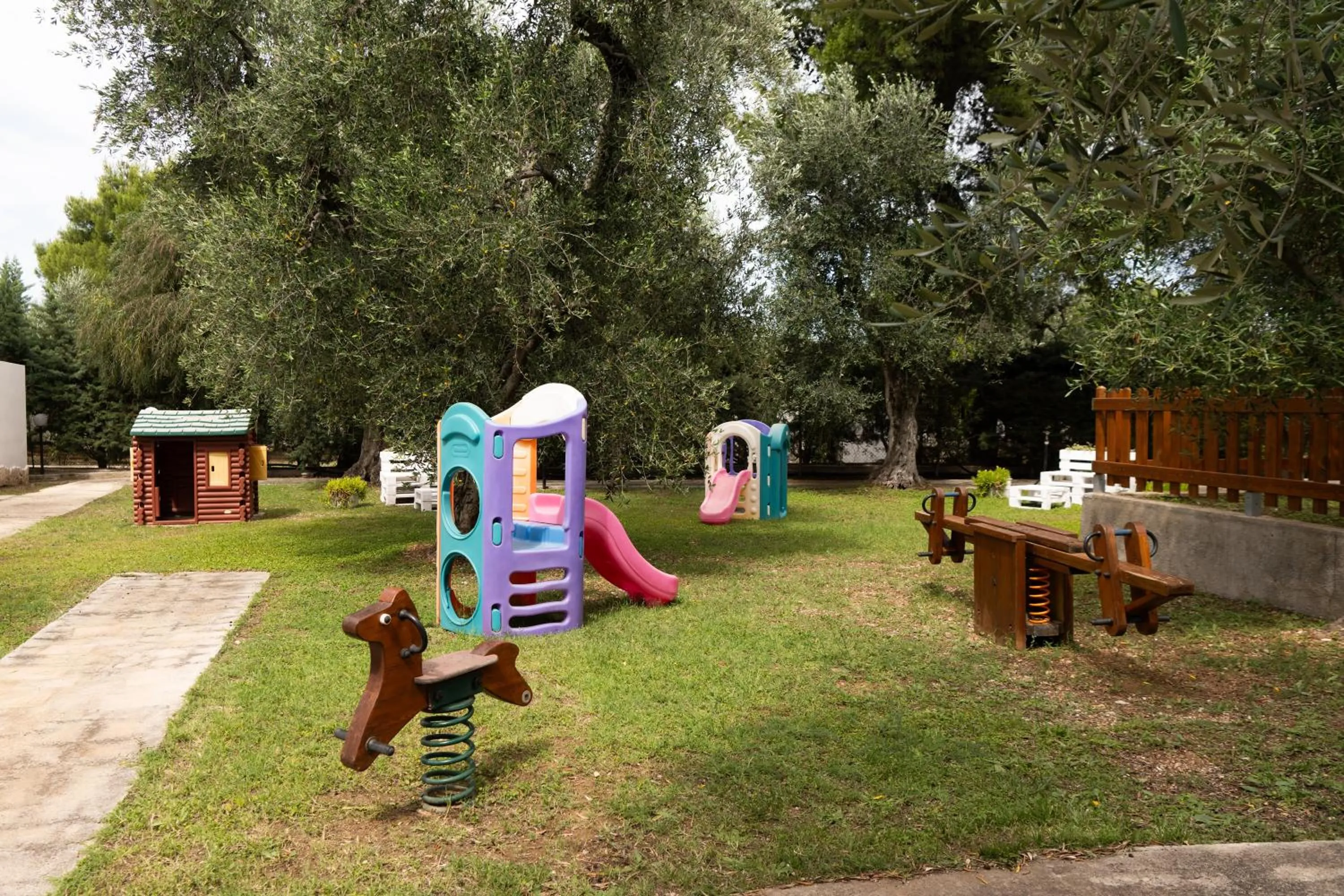 Children play ground in Hotel Palme Gemelle
