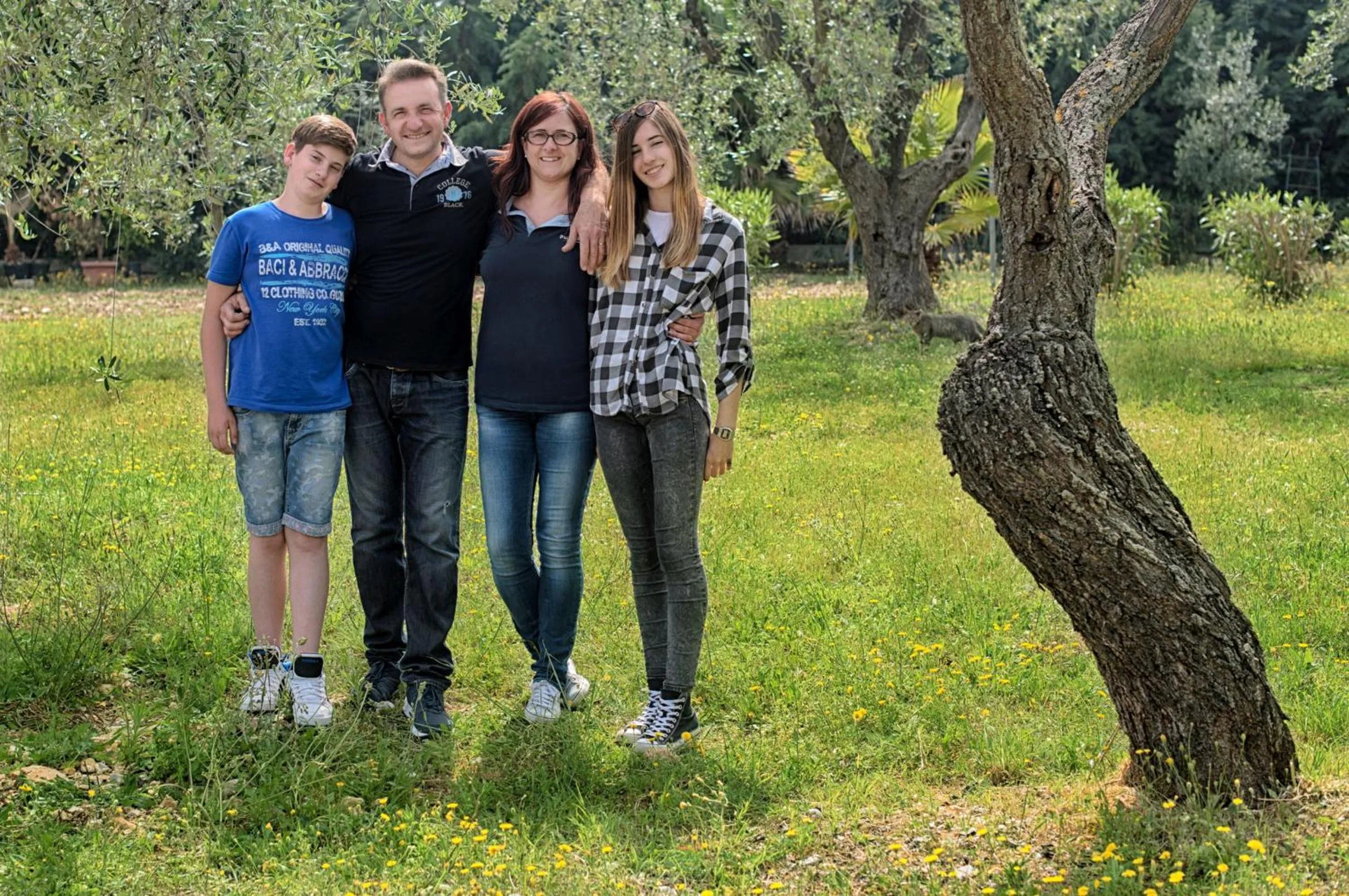 group of guests in Hotel Palme Gemelle