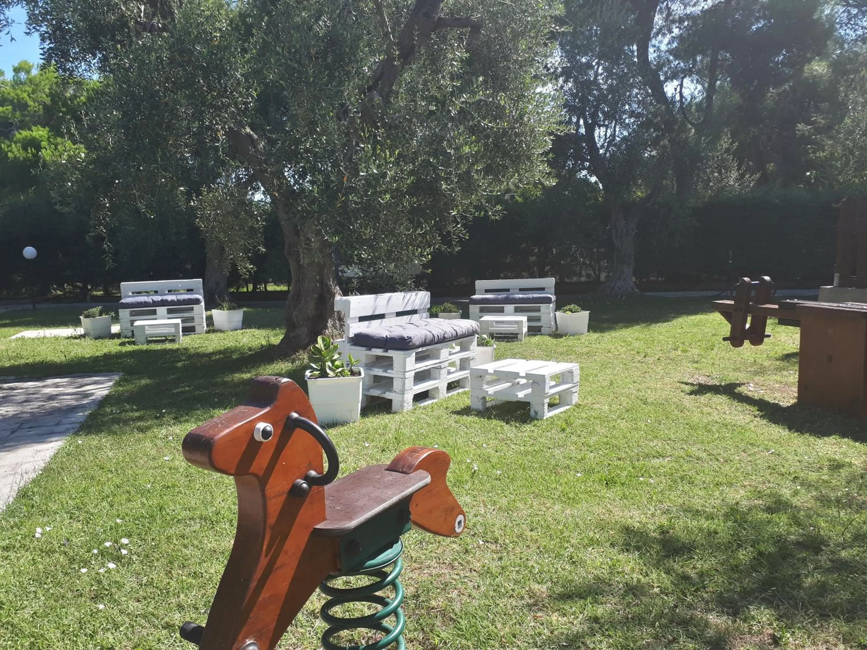 Children play ground in Hotel Palme Gemelle