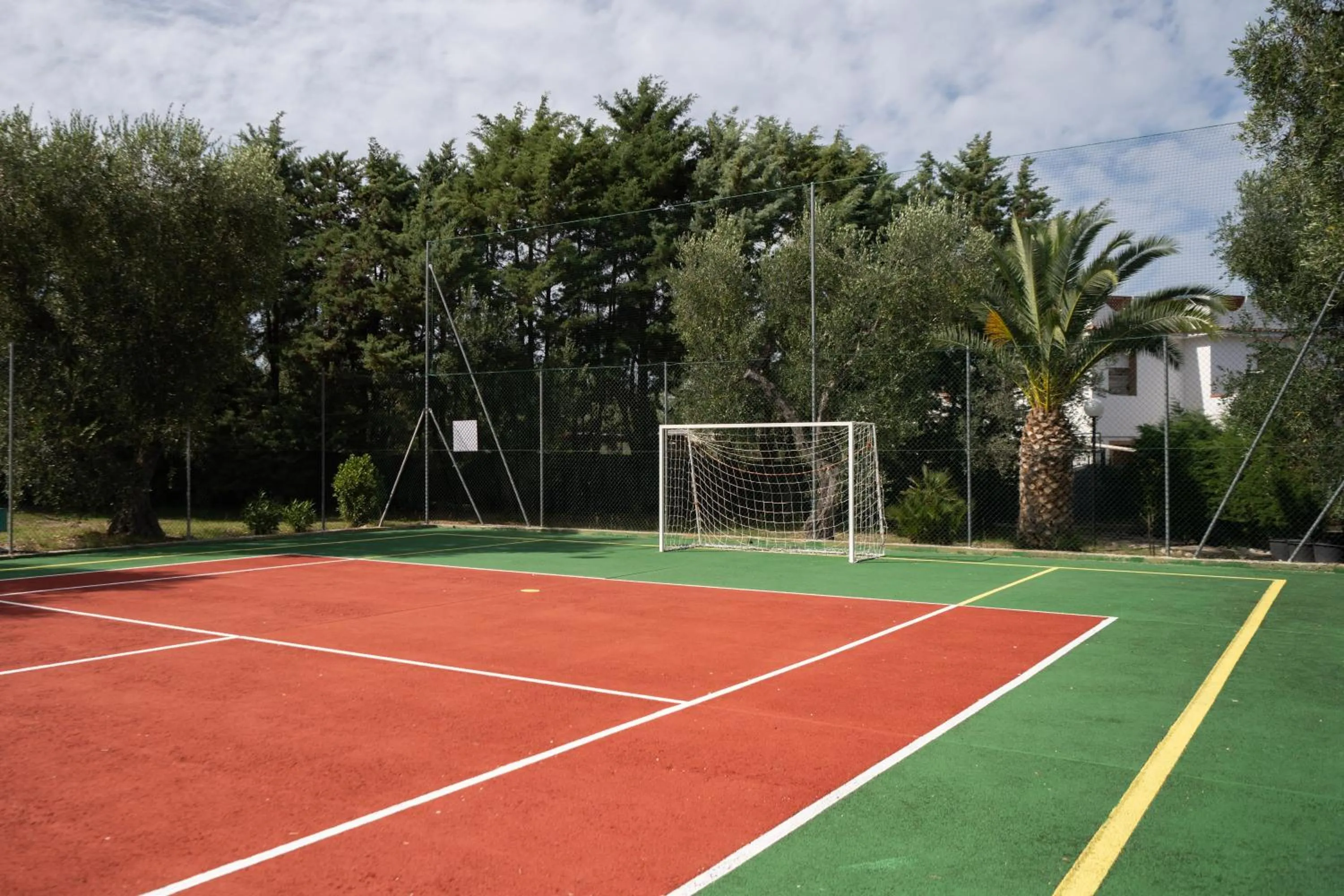 Tennis court in Hotel Palme Gemelle