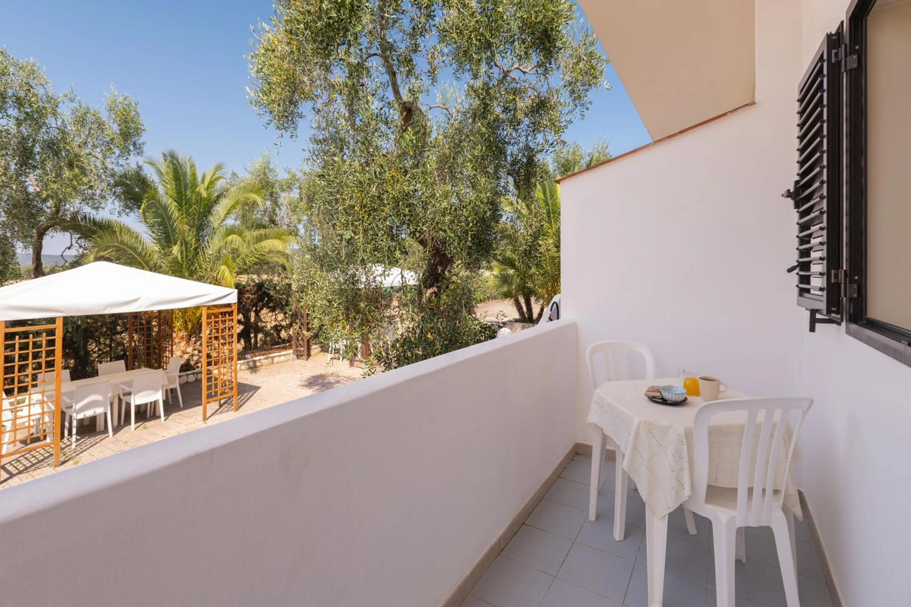 Balcony/Terrace in Hotel Palme Gemelle
