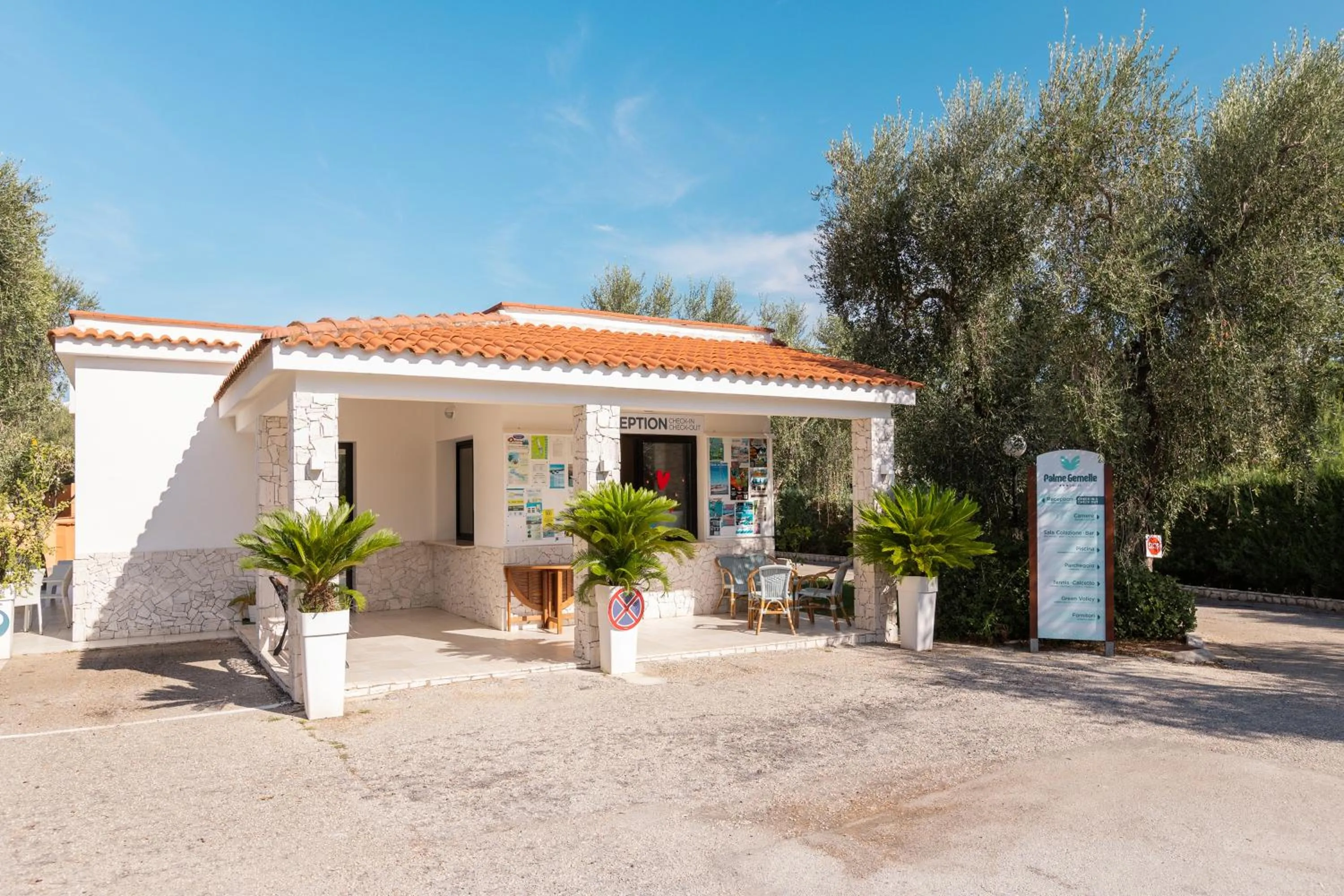 Property building in Hotel Palme Gemelle