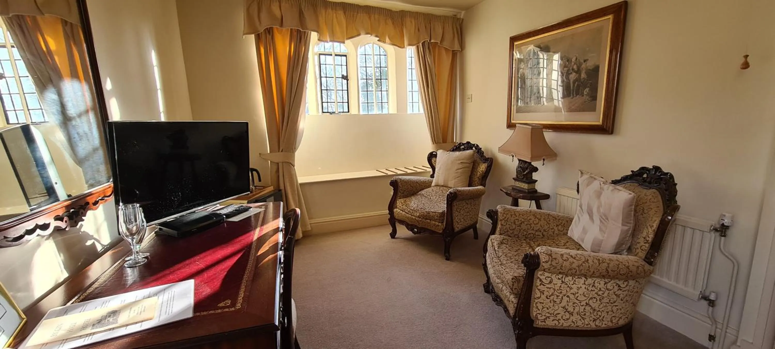 TV and multimedia in Biggin Hall Country House Hotel
