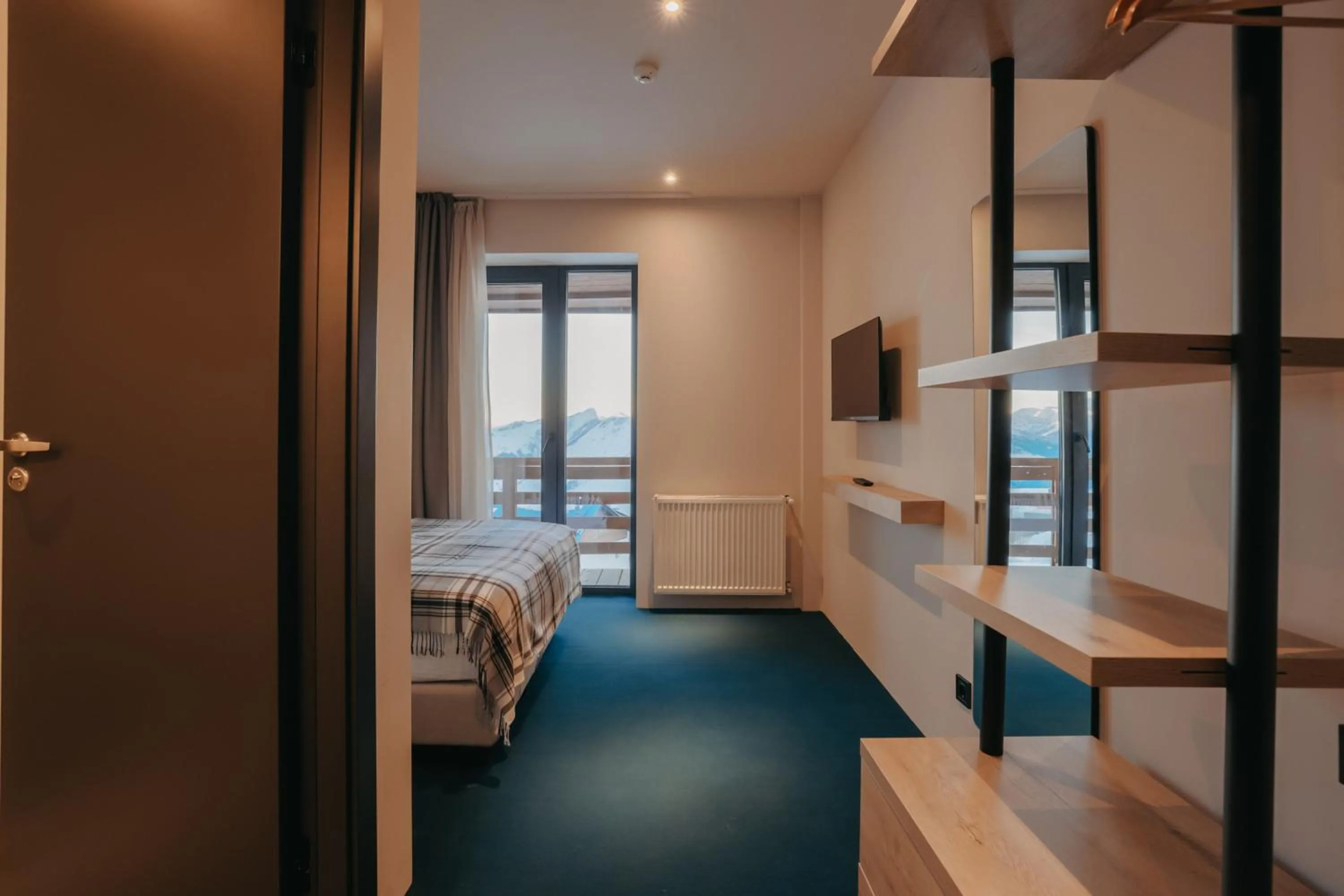 Bed in Alpina Hotel Gudauri