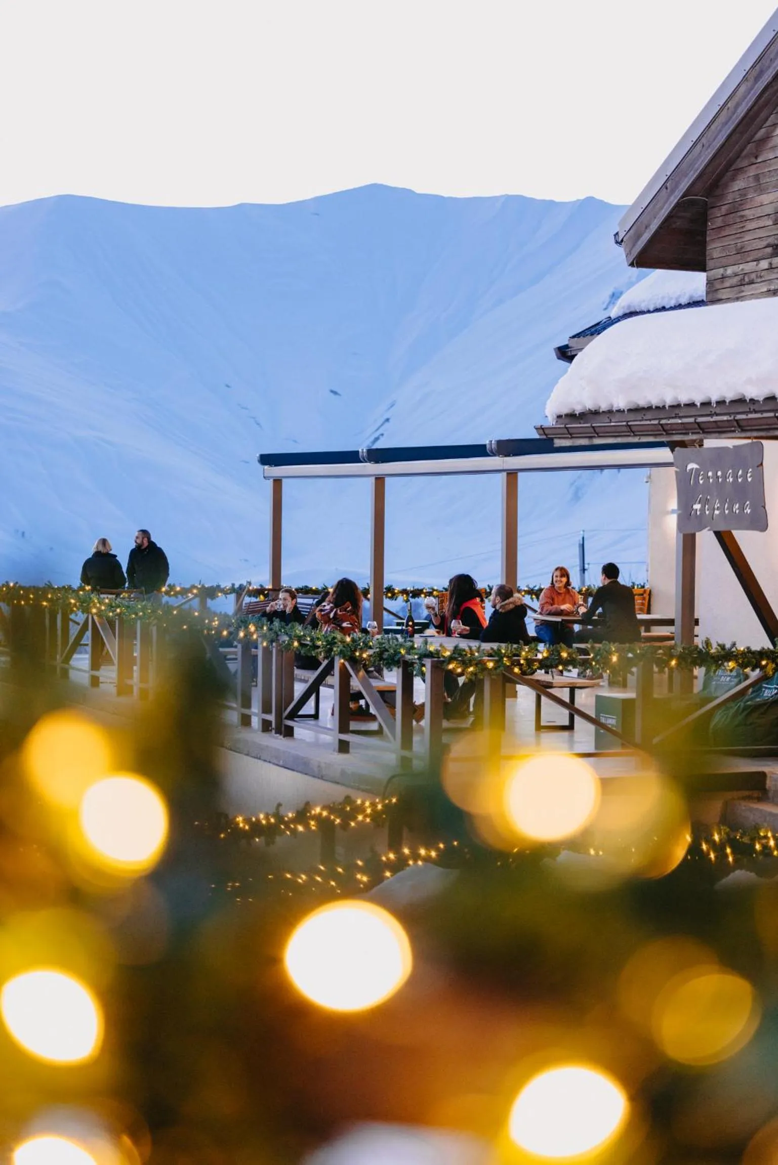 Restaurant/places to eat in Alpina Hotel Gudauri