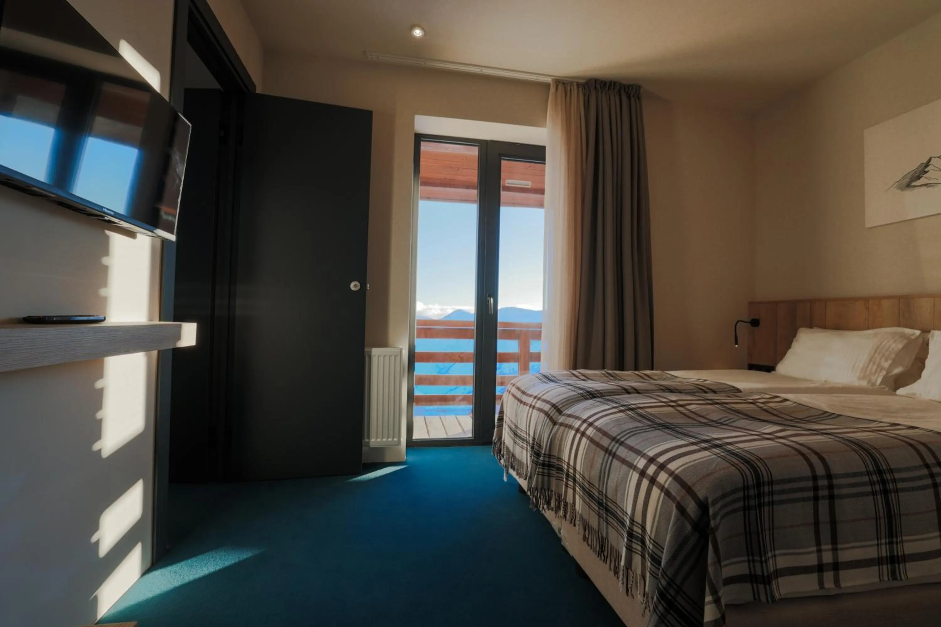 Bed in Alpina Hotel Gudauri