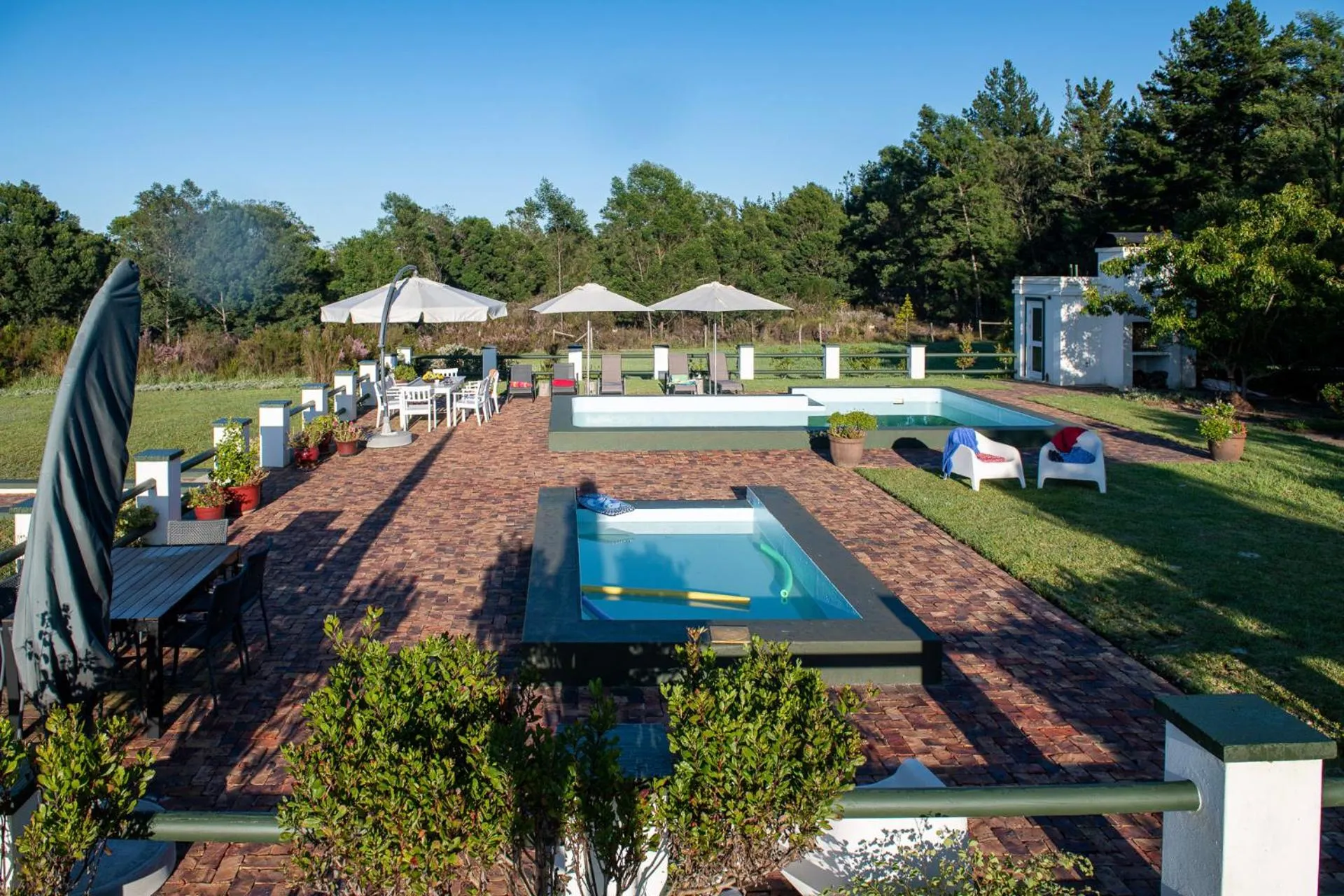 Balcony/Terrace in Buffelsdam Country House