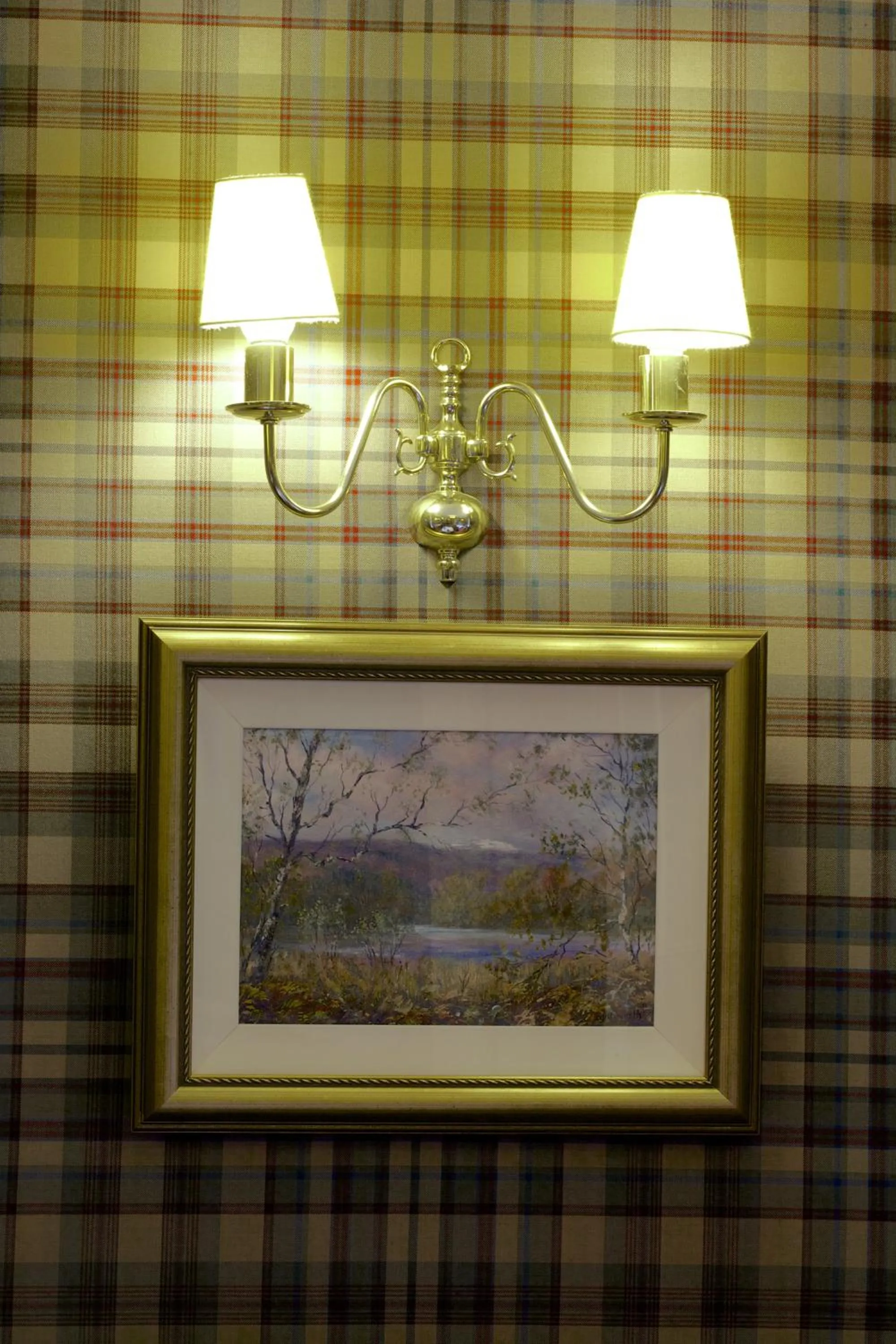 Decorative detail in Loch Kinord Hotel