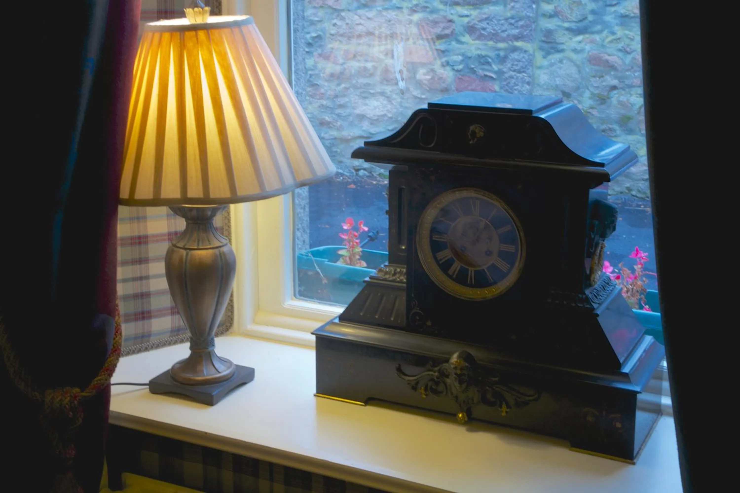 Decorative detail in Loch Kinord Hotel