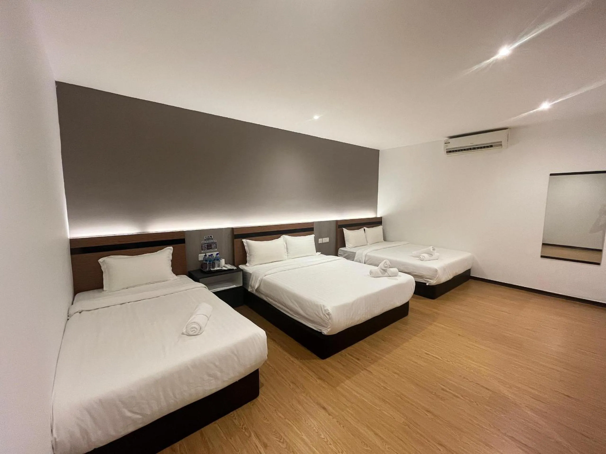 Bed in Havona Hotel - Bandar Putra Kulai - Self Check-In