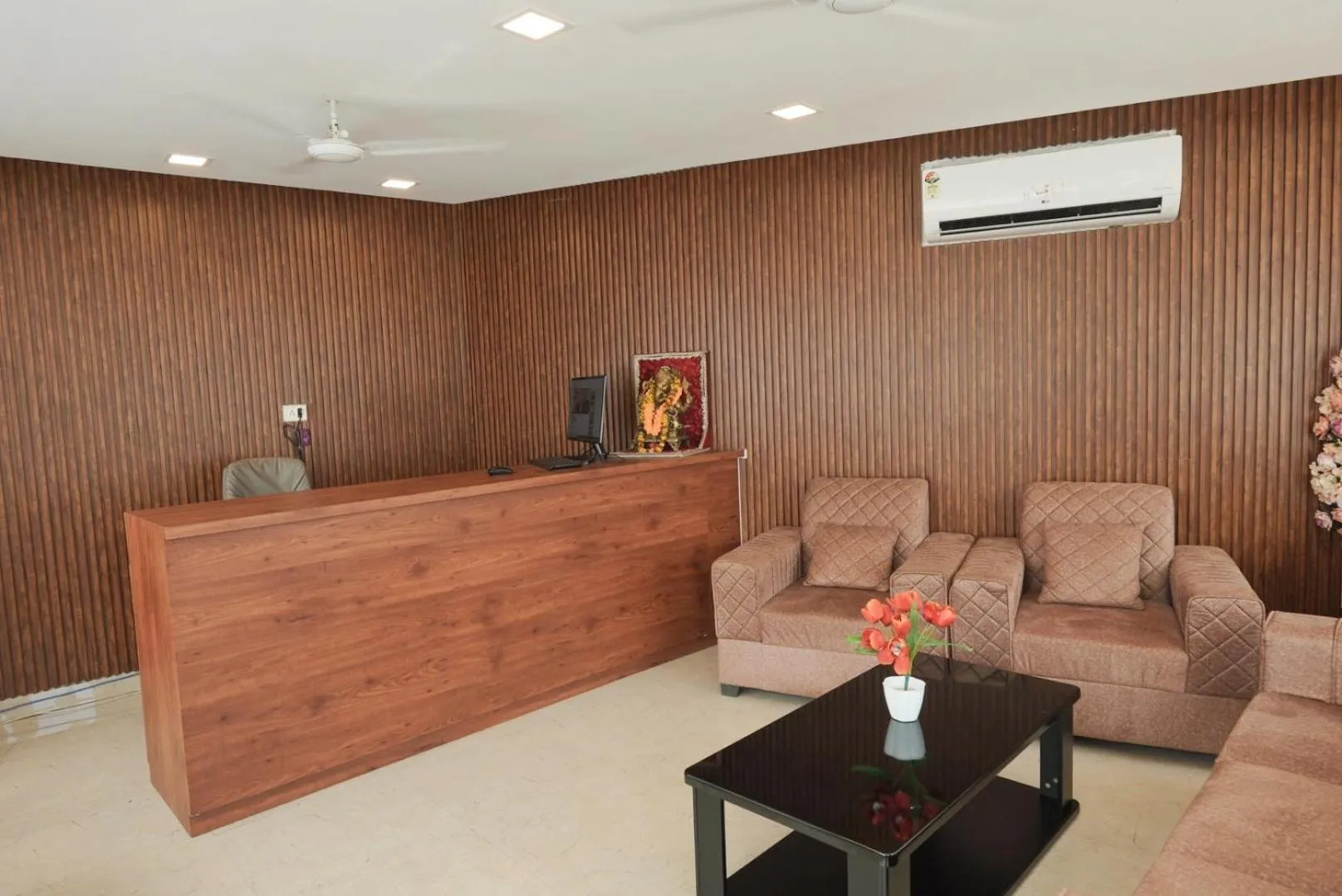 Seating area in The Retreat