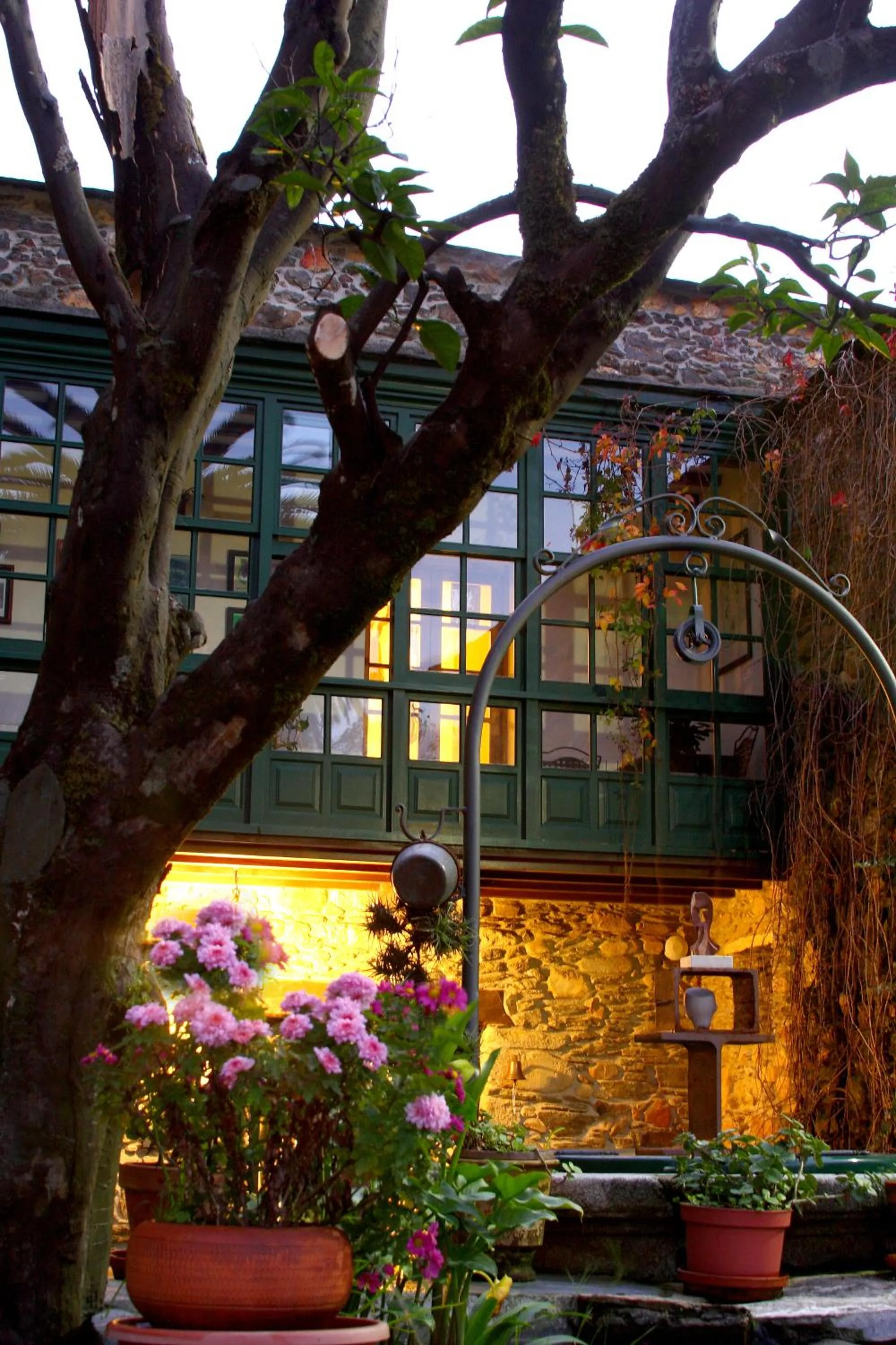 Facade/entrance in Pazo da Trave