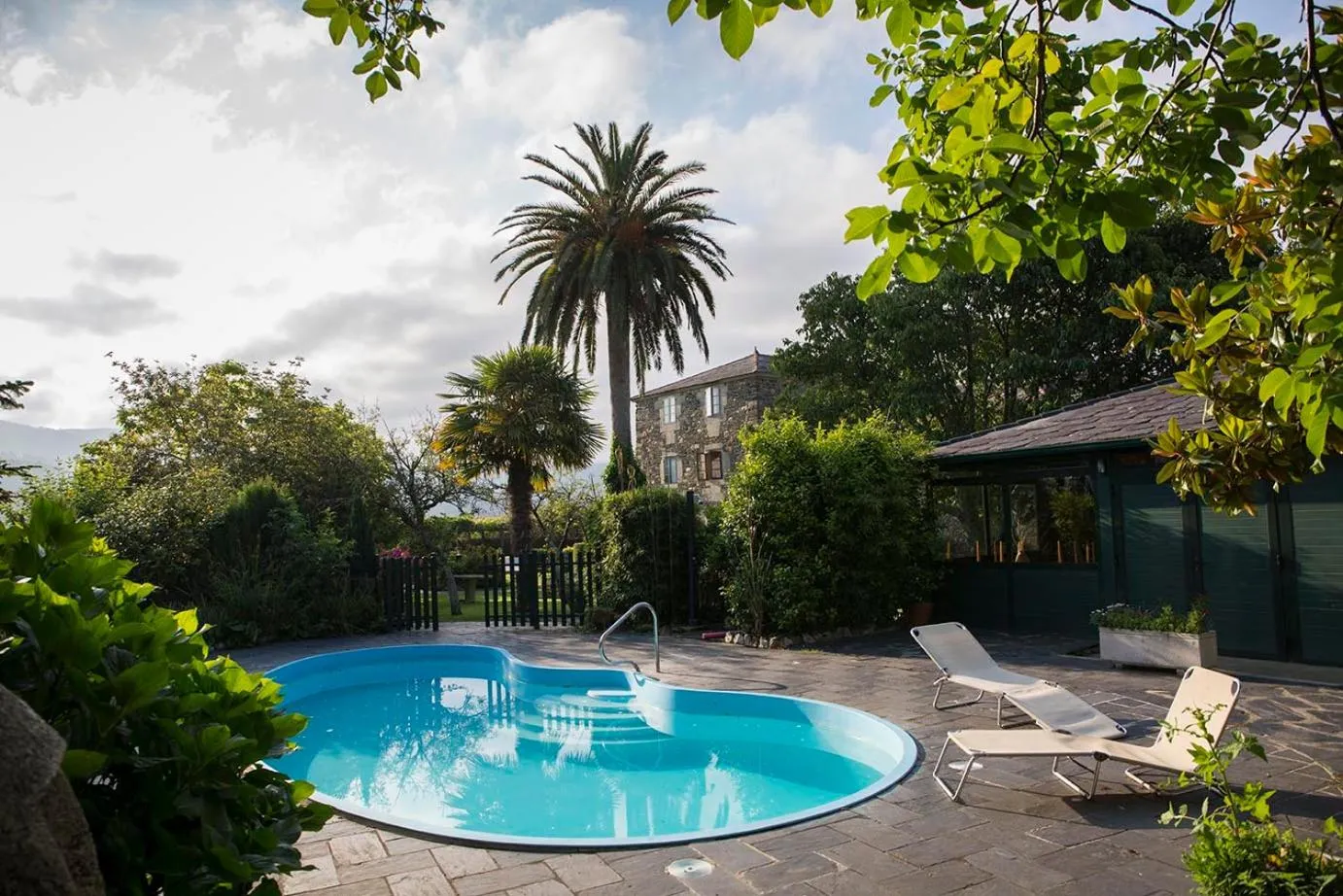 Swimming pool in Pazo da Trave