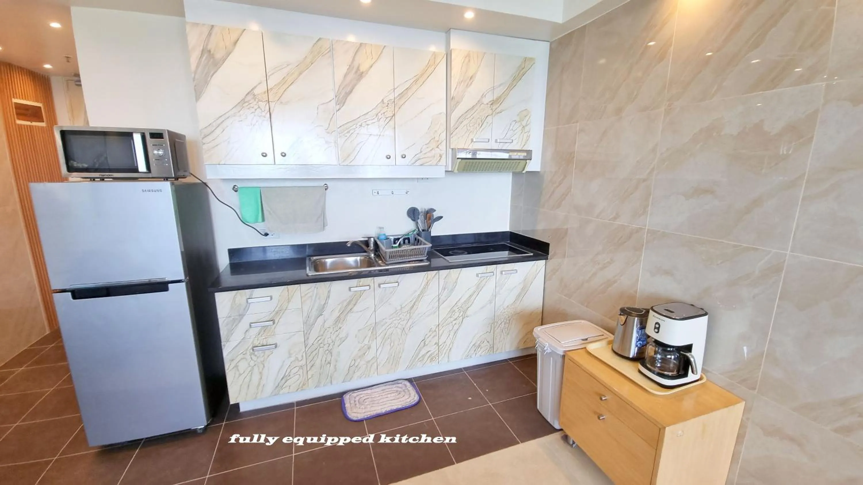 kitchen in La Mirada Residences