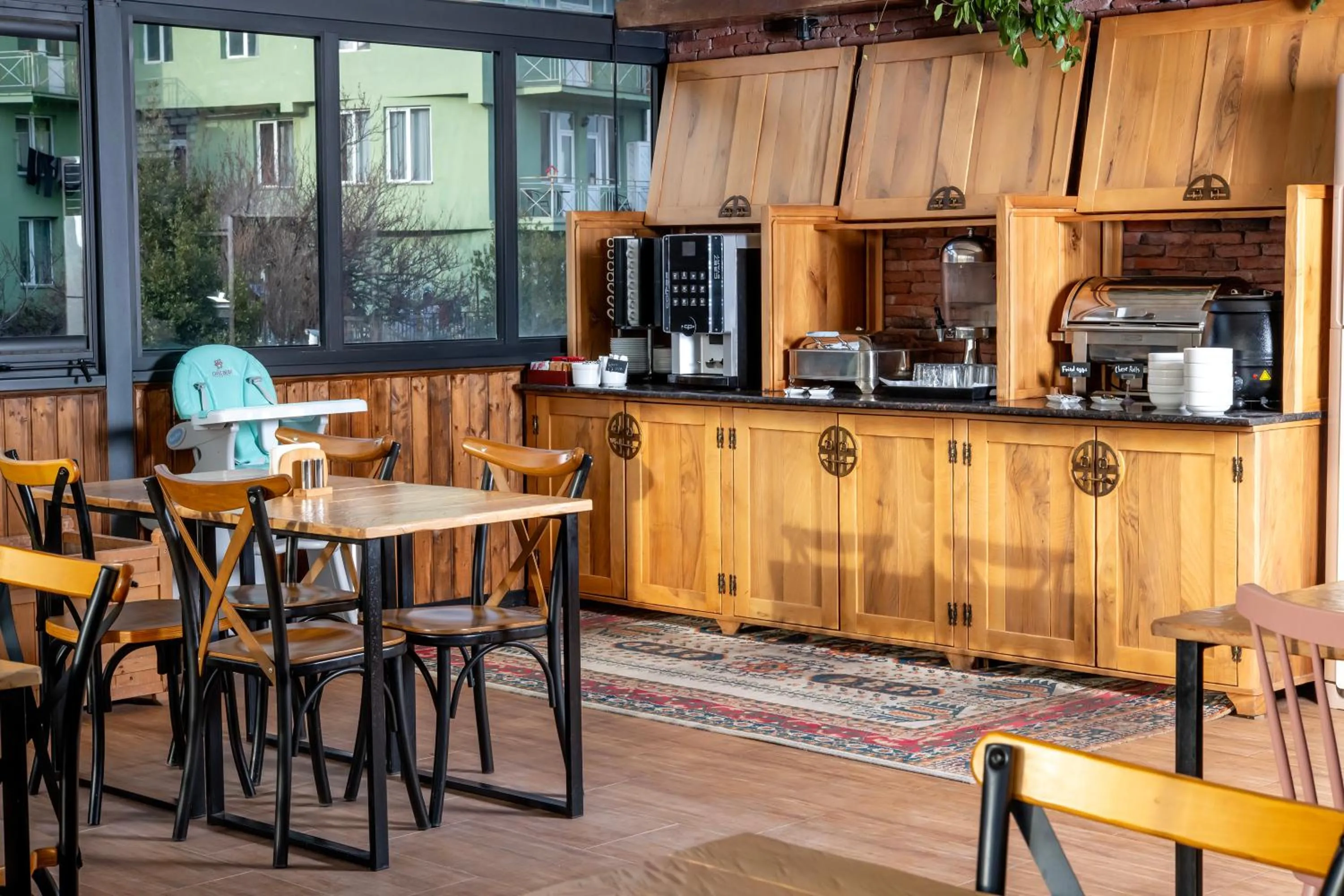 Breakfast in Urban Boutique Hotel