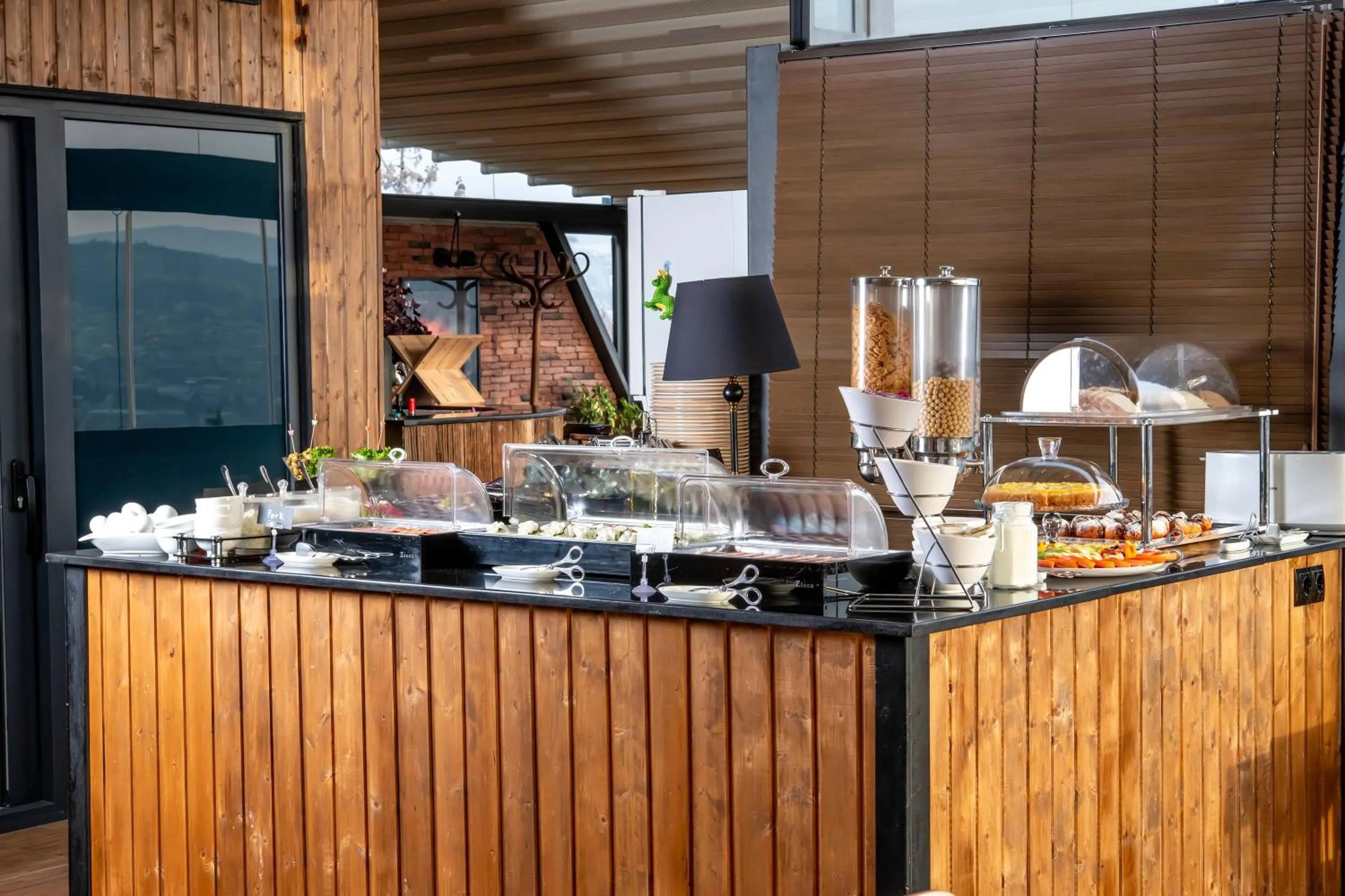 Breakfast in Urban Boutique Hotel