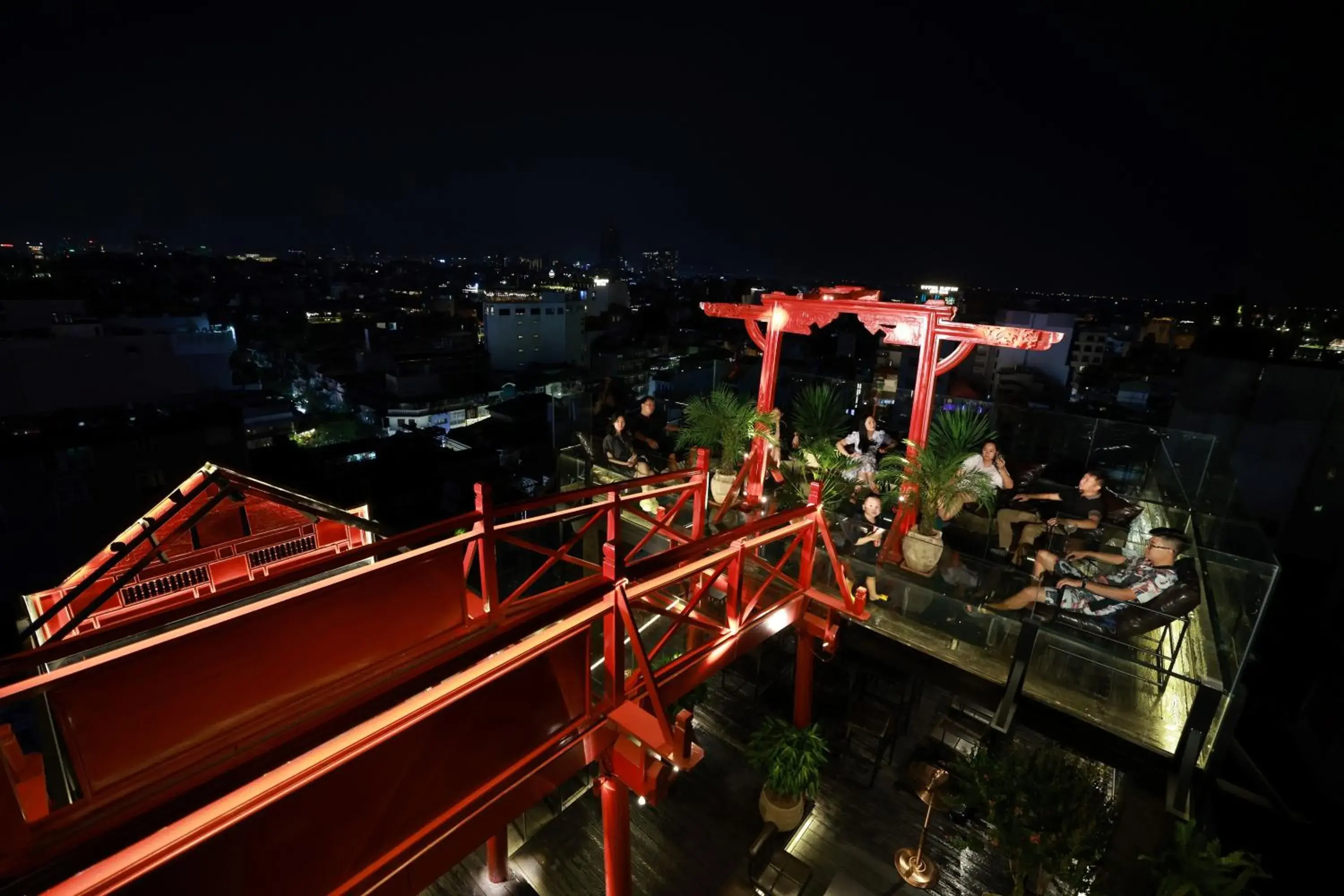 Lounge or bar in Kecho Legacy Hotel Hanoi & Spa Lounge or bar in Kecho Legacy Hotel Hanoi & Spa