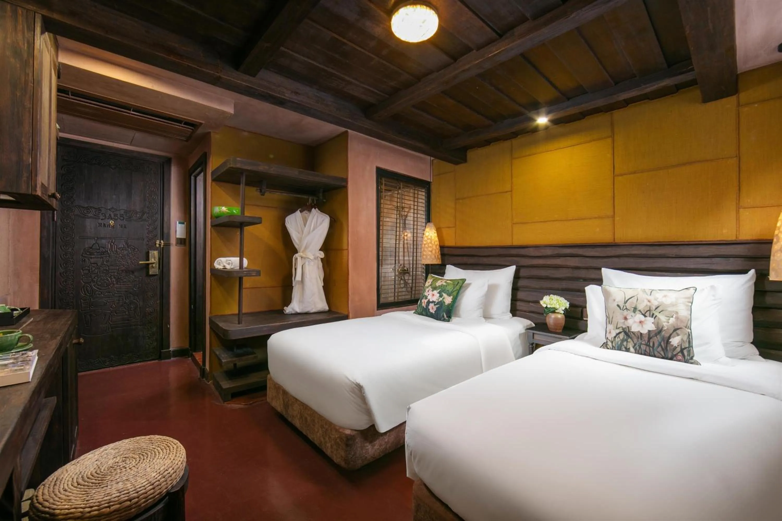 Bed in Kecho Legacy Hotel Hanoi & Spa