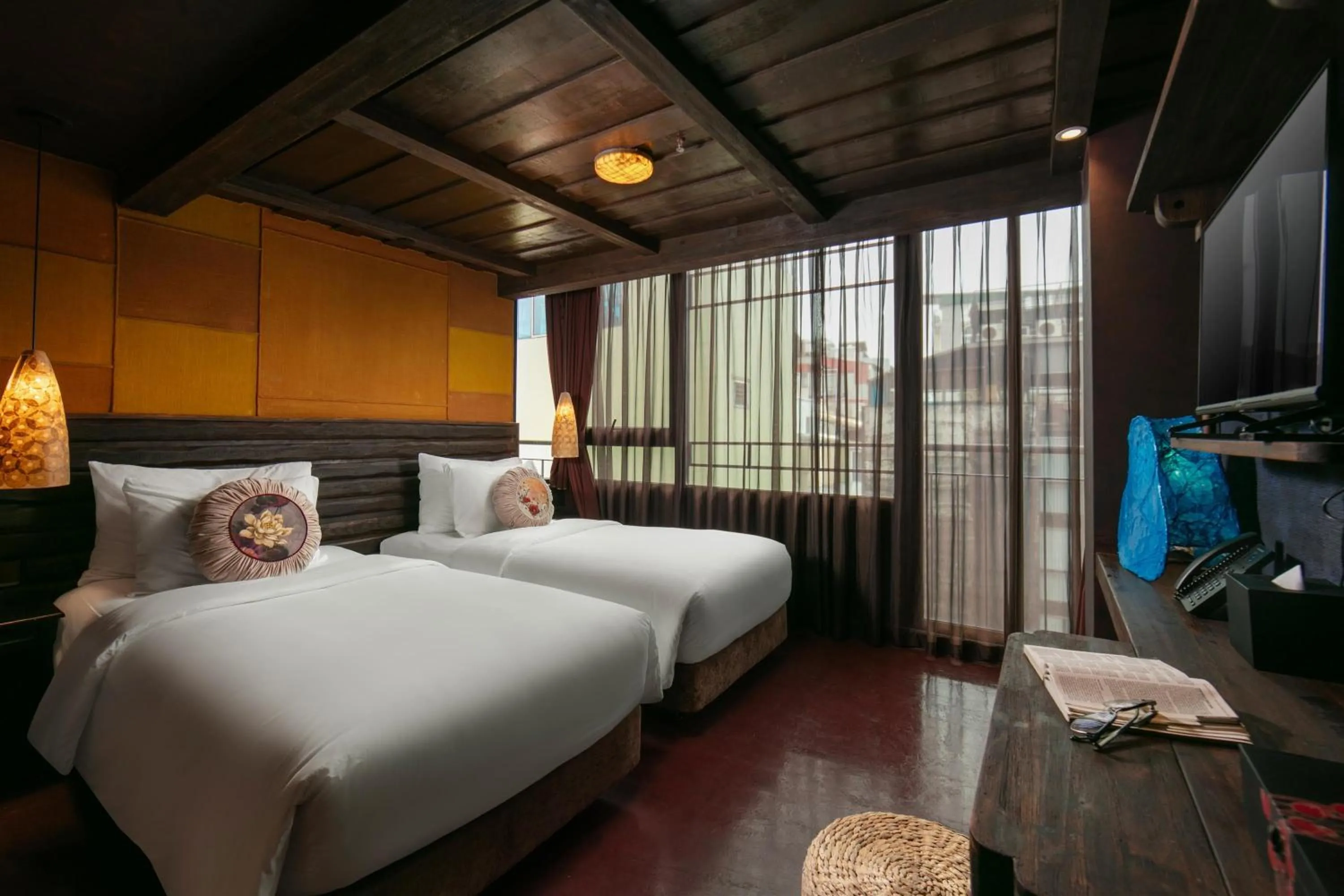 Bed in Kecho Legacy Hotel Hanoi & Spa