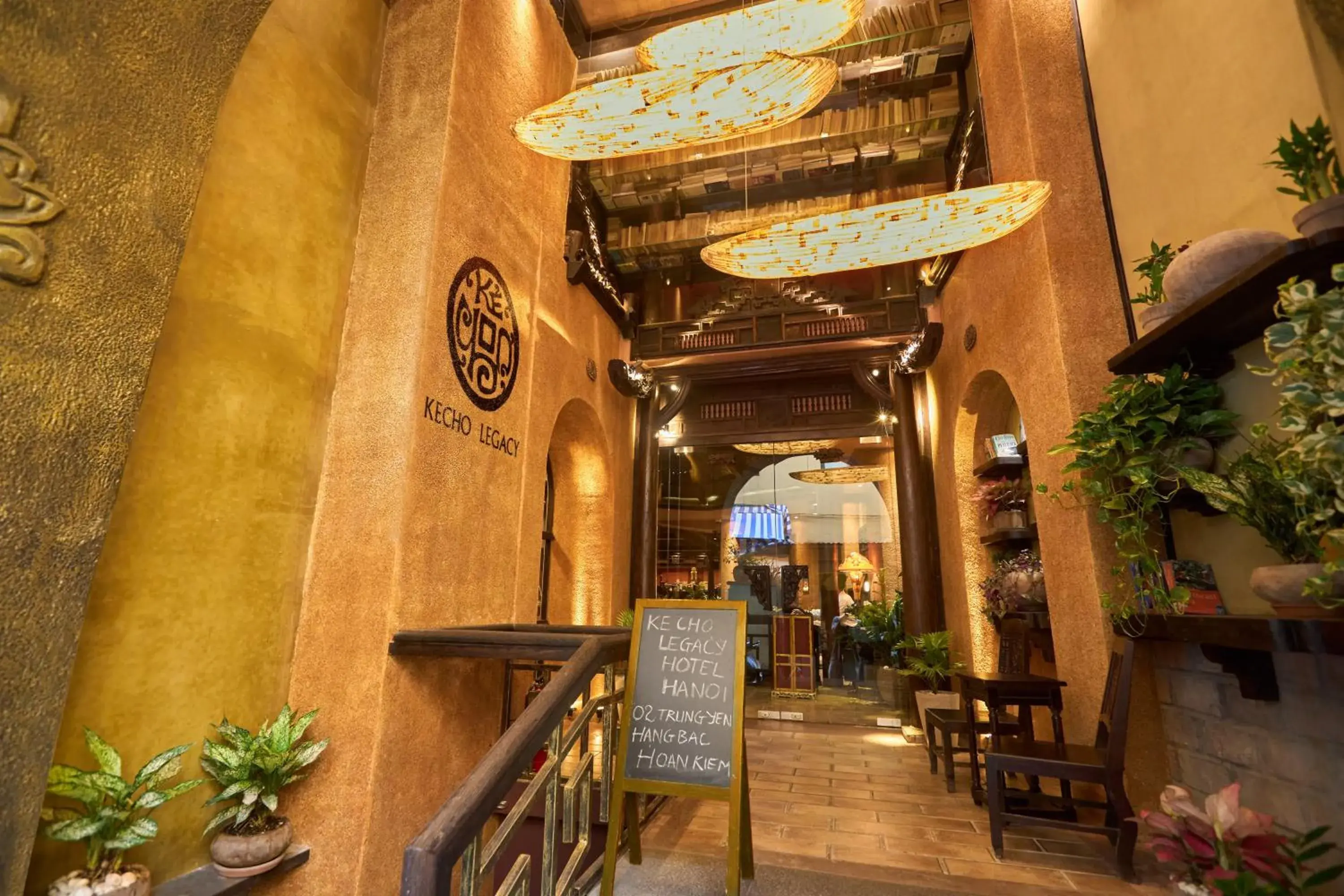 Facade/entrance in Kecho Legacy Hotel Hanoi & Spa Facade/entrance in Kecho Legacy Hotel Hanoi & Spa