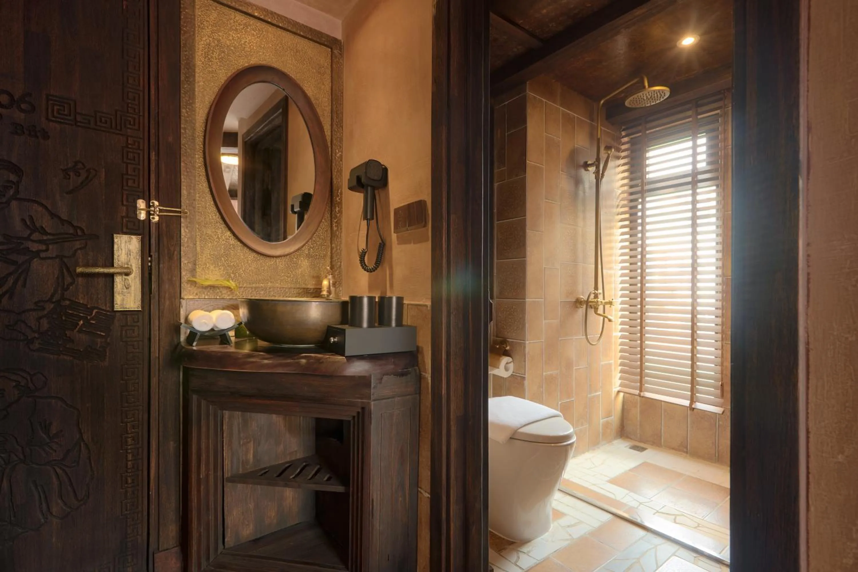 Bathroom in Kecho Legacy Hotel Hanoi & Spa