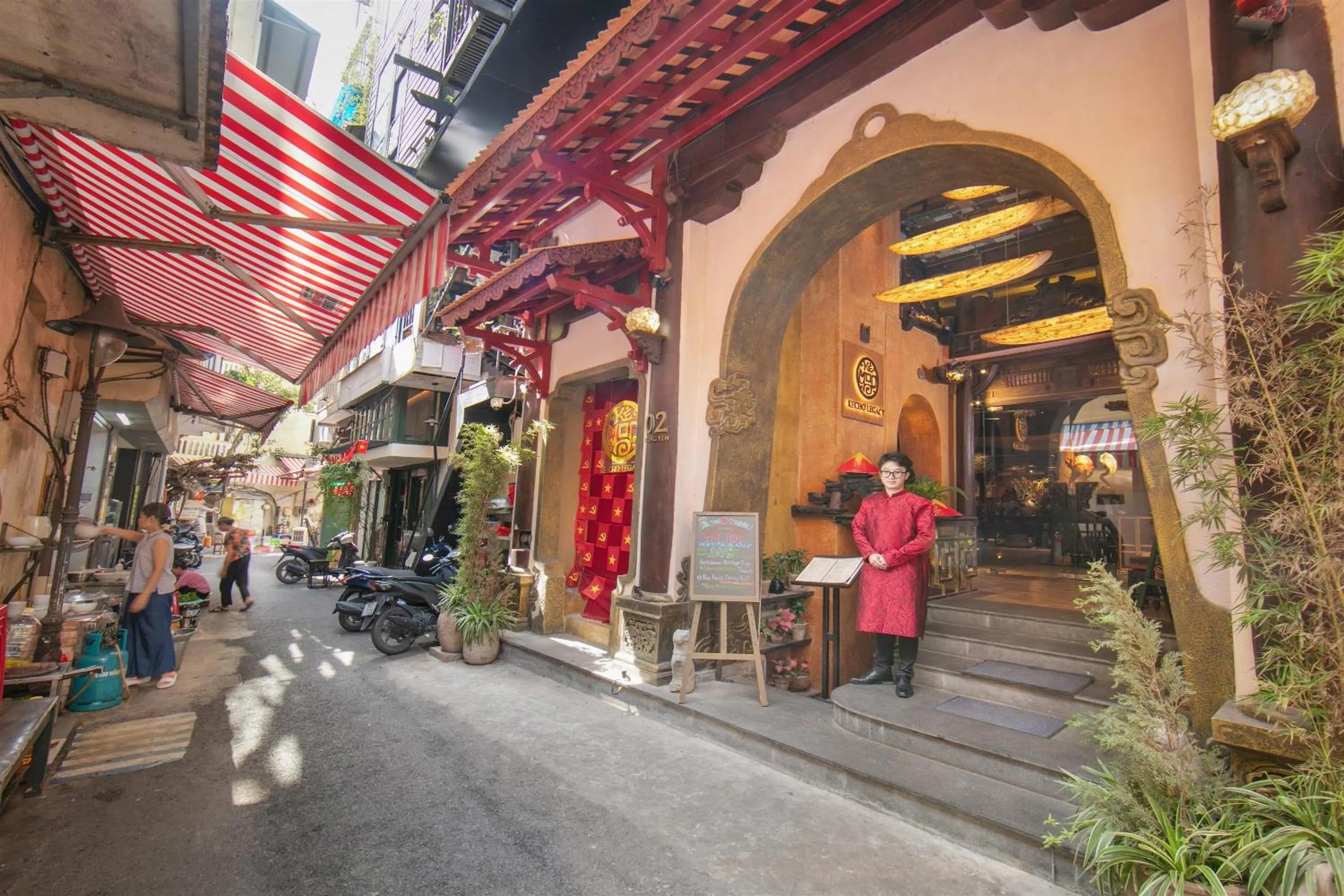 Property building in Kecho Legacy Hotel Hanoi & Spa