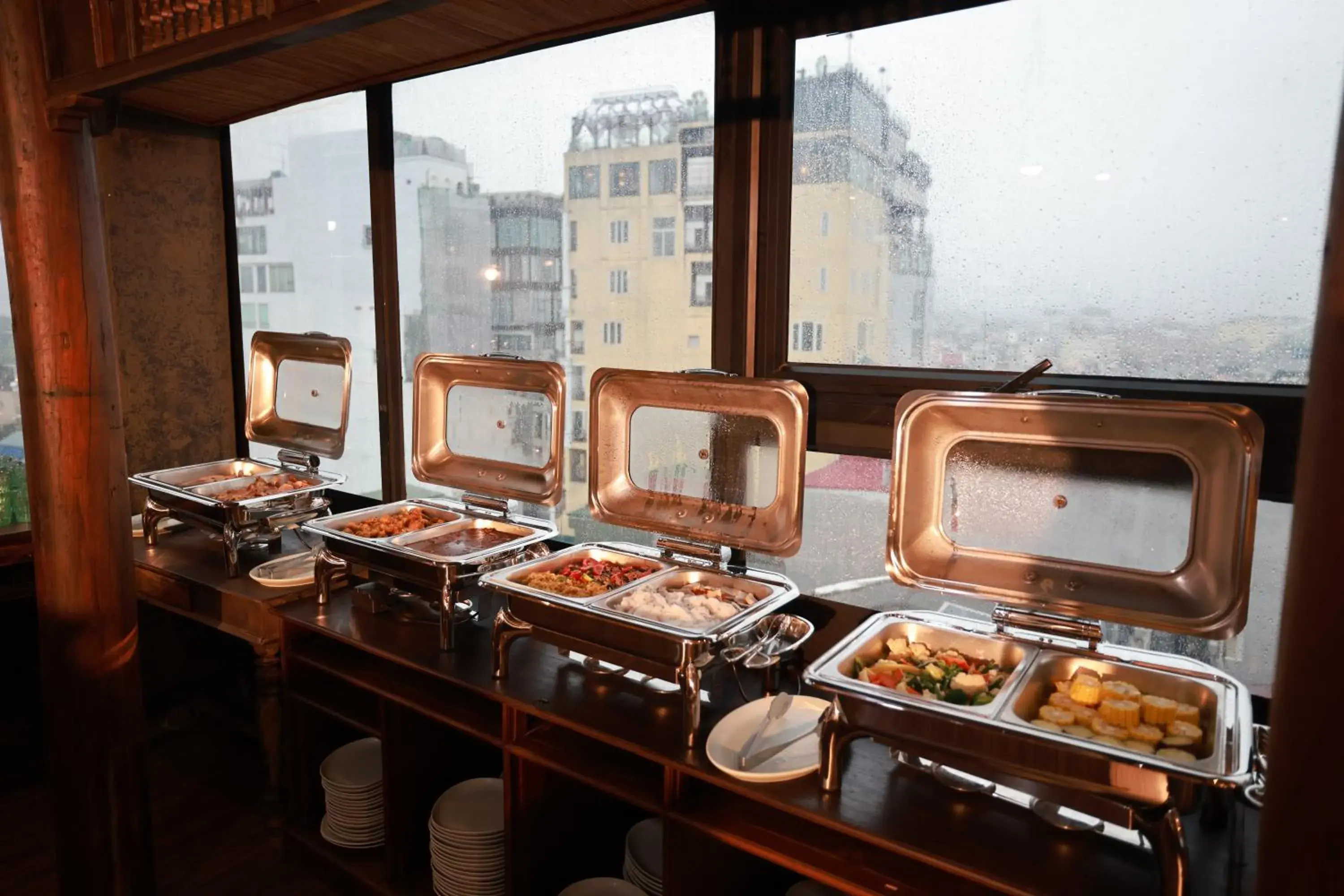 Buffet breakfast in Kecho Legacy Hotel Hanoi & Spa Buffet breakfast in Kecho Legacy Hotel Hanoi & Spa