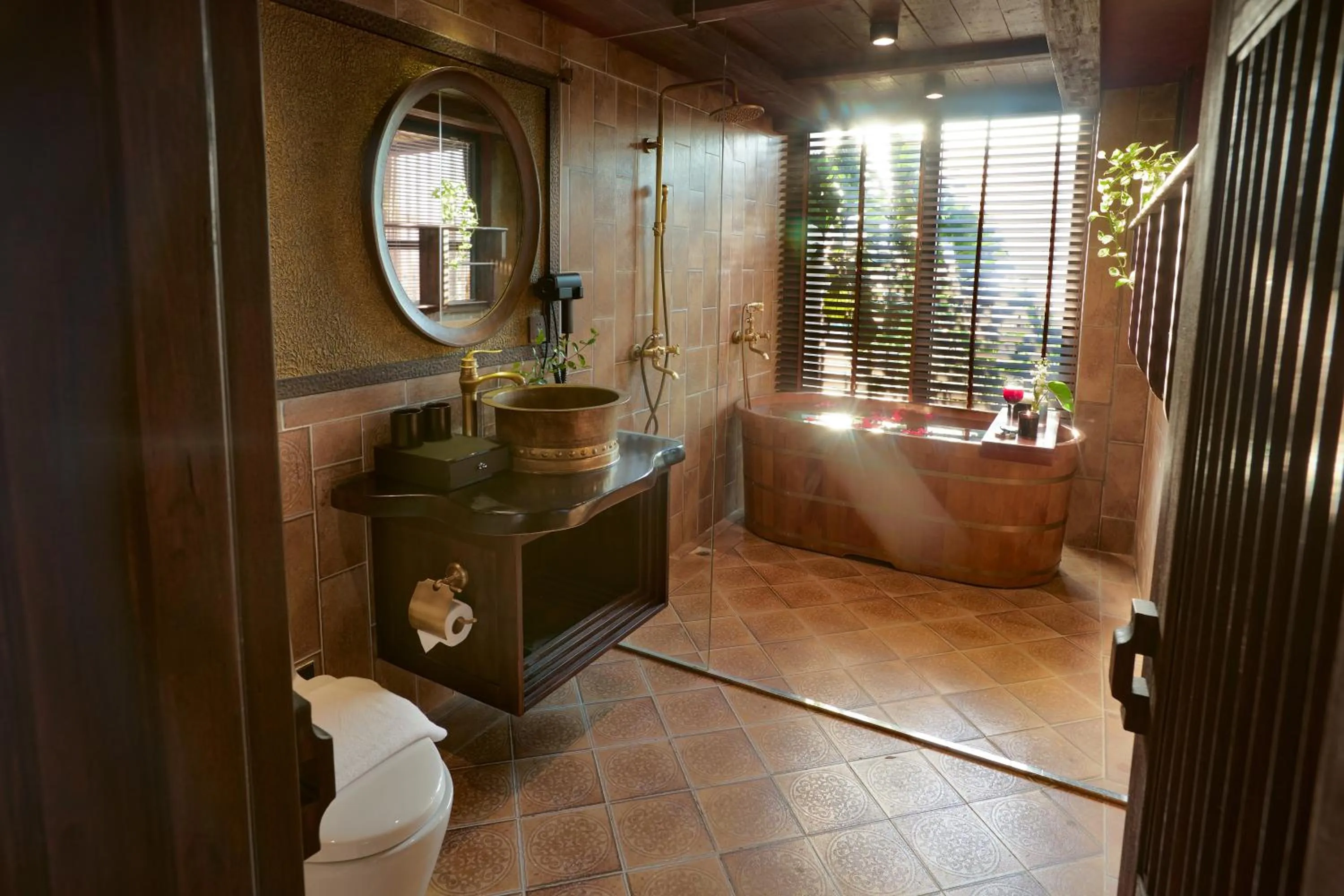 Bathroom in Kecho Legacy Hotel Hanoi & Spa