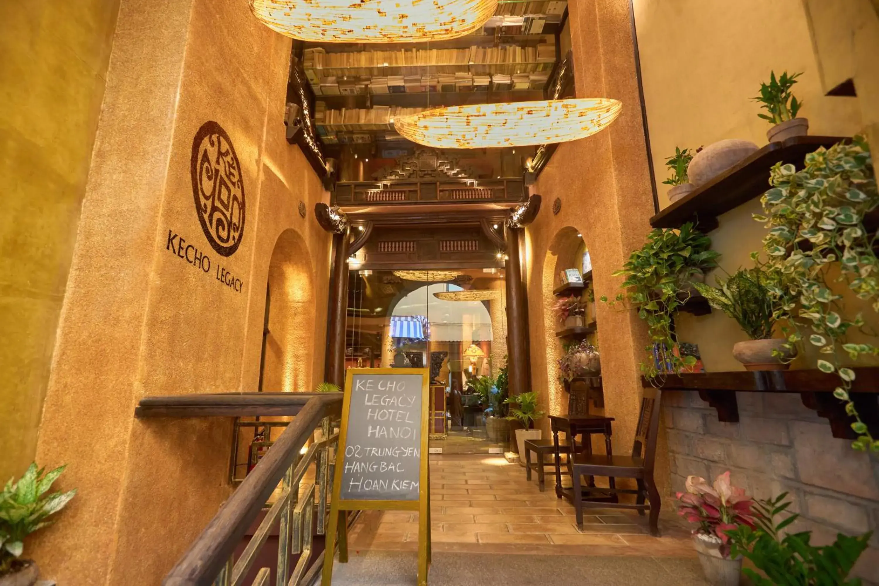 Facade/entrance in Kecho Legacy Hotel Hanoi & Spa Facade/entrance in Kecho Legacy Hotel Hanoi & Spa