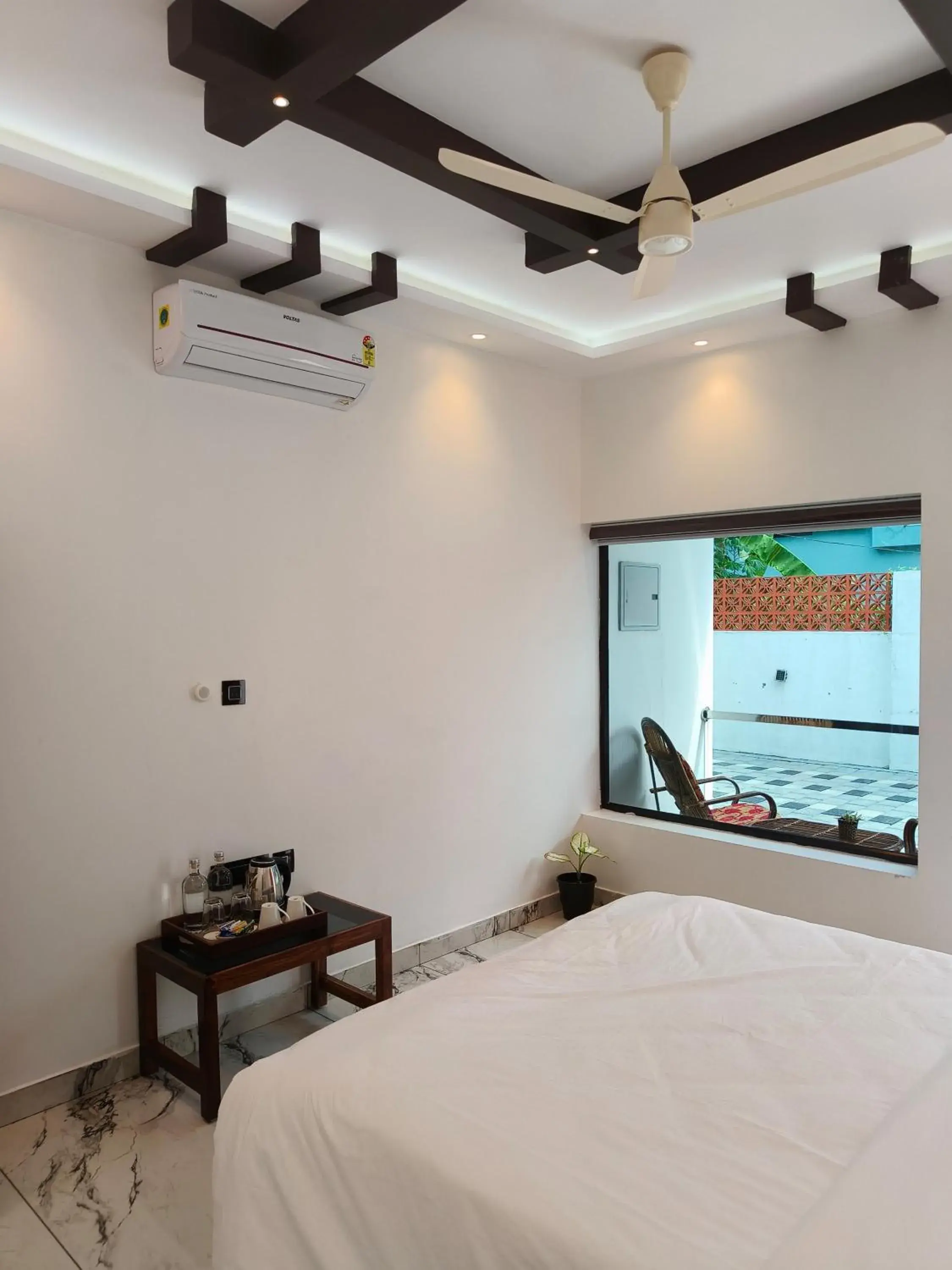 View (from property/room), Bed in Wavealokam Beach Retreat View (from property/room), Bed in Wavealokam Beach Retreat