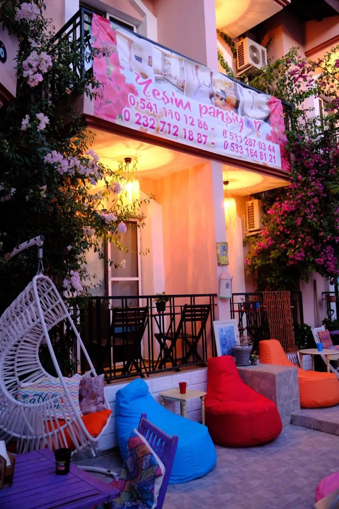 Balcony/Terrace in Yeşim Pansiyon