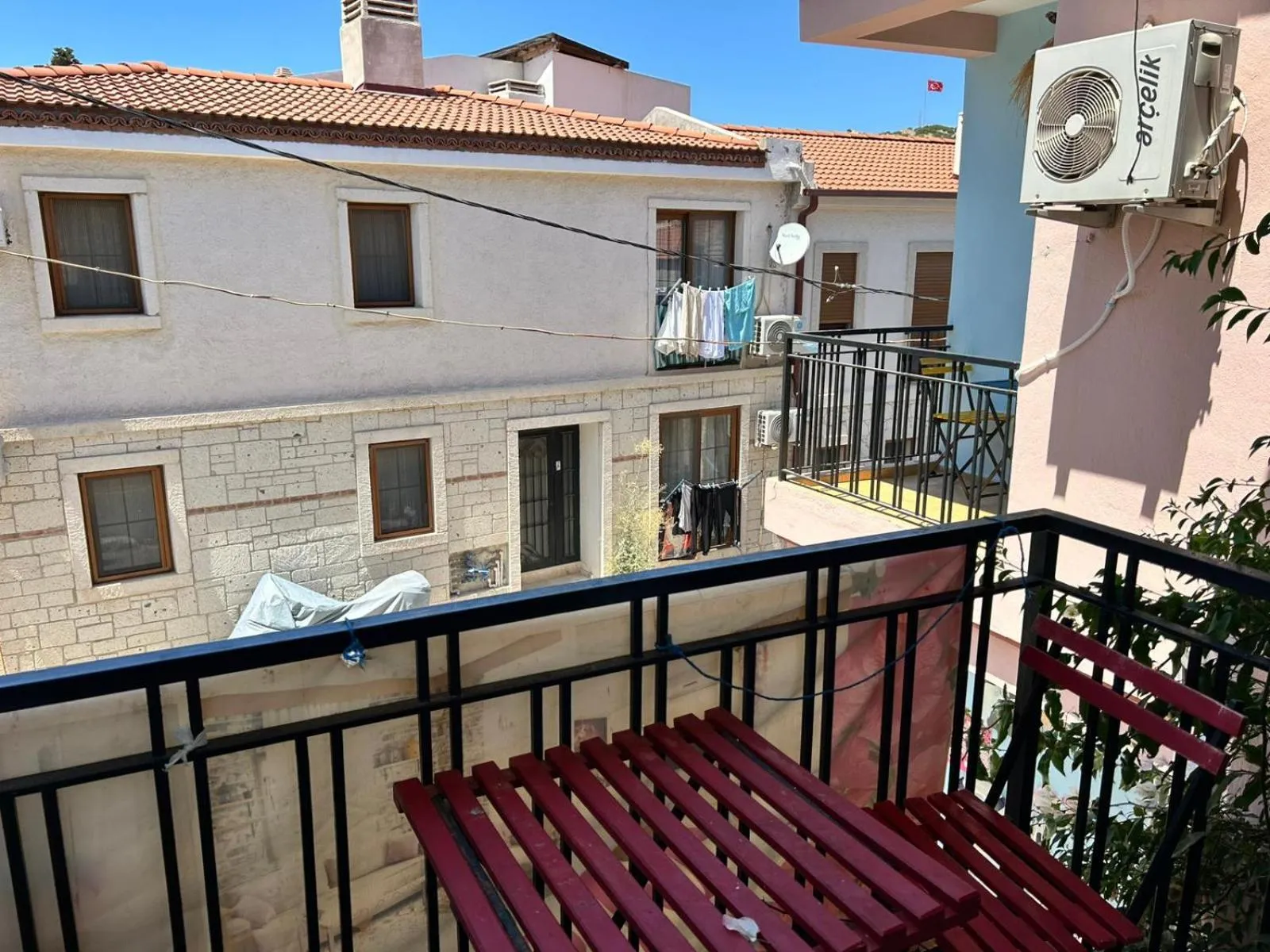 Balcony/Terrace in Yeşim Pansiyon