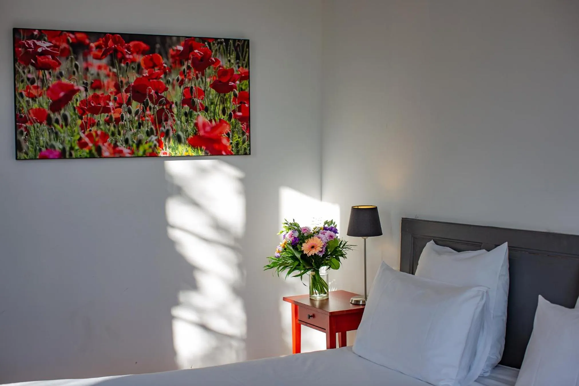 Bedroom, Bed in Le Castel Pierre - 7ch&7sdb avec clim, piscine XL, salle fitness et sauna pour 18 personnes