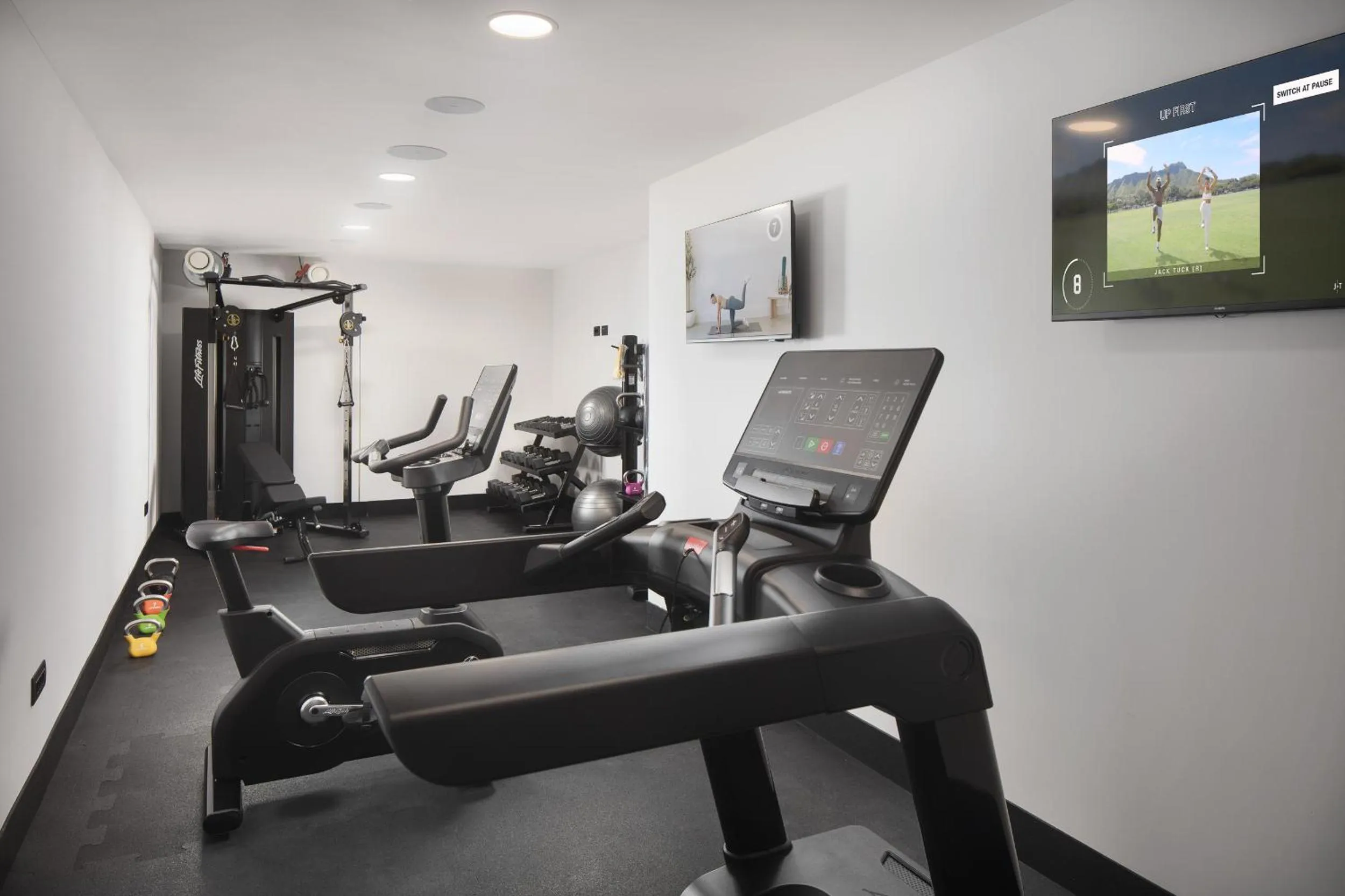 Fitness centre/facilities in Hotel Vallum
