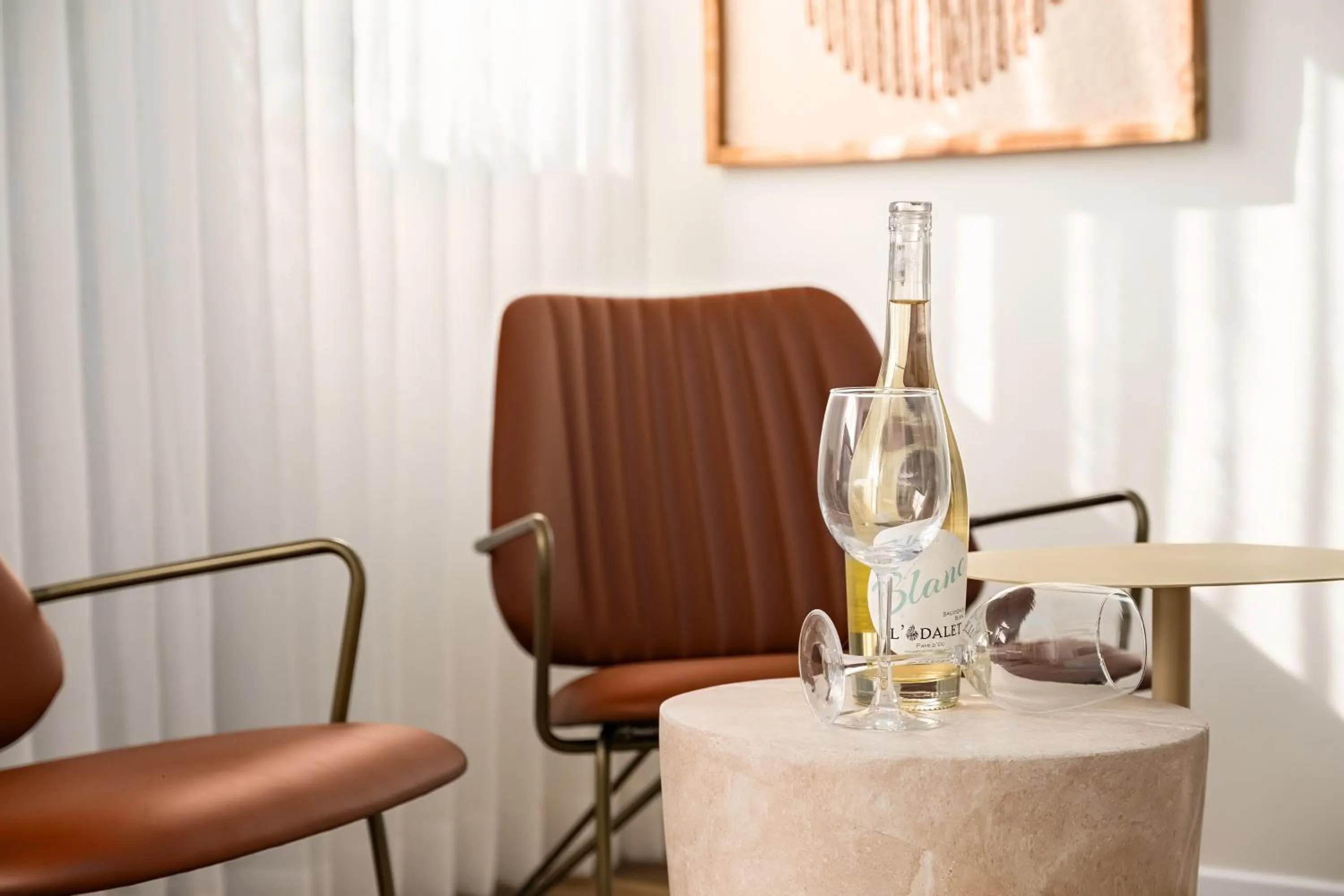 Living room in One Apartments TLV