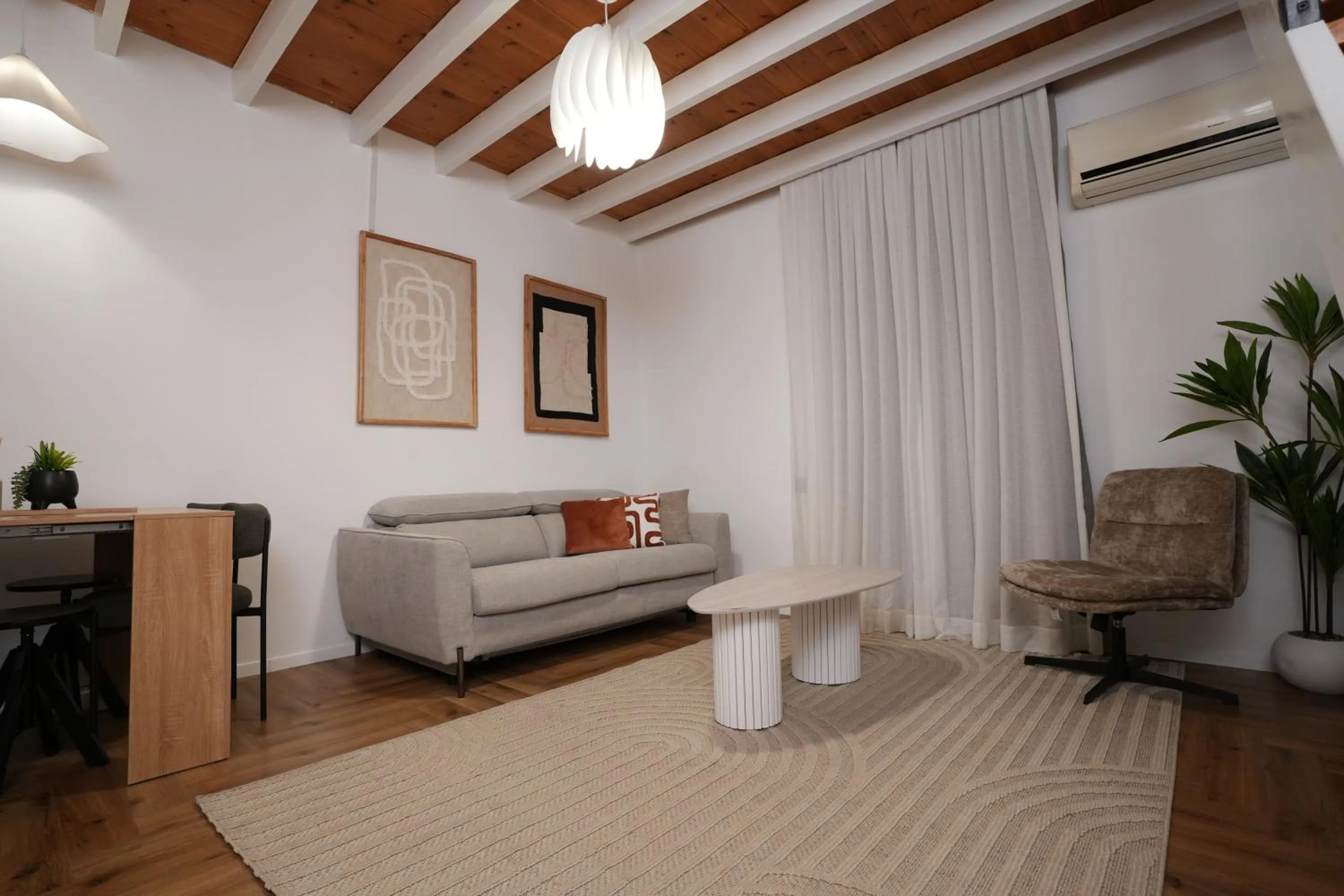 Living room in One Apartments TLV