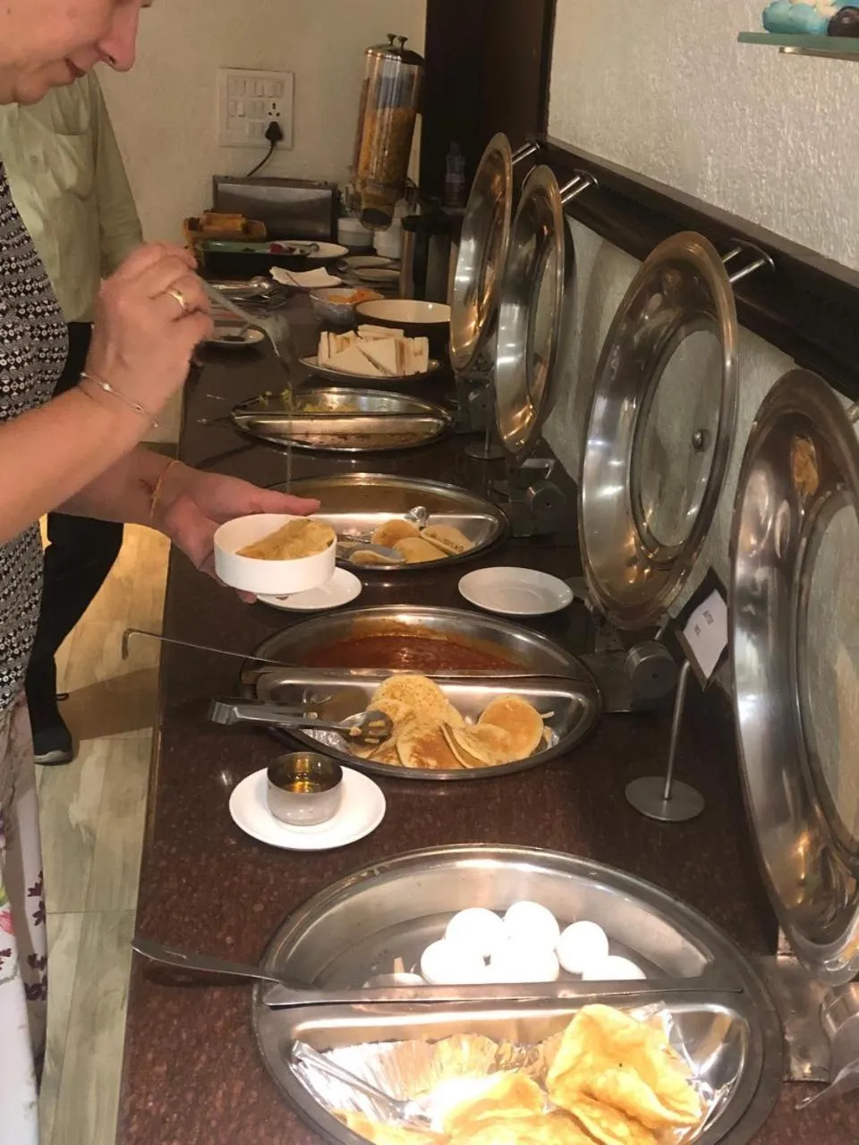 Buffet breakfast in HotelMaple Ridge