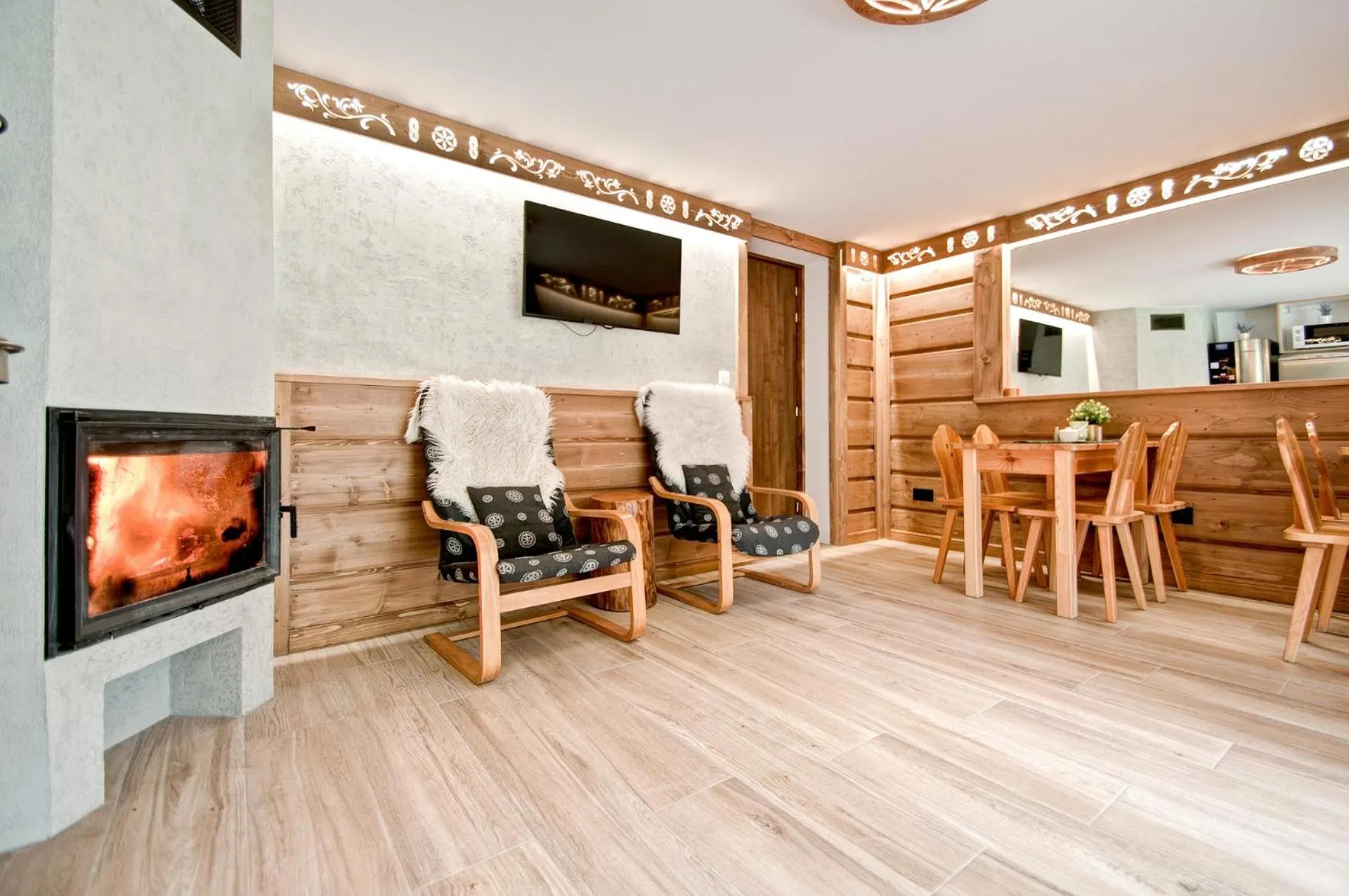 Communal lounge/ TV room in Willa Weronika