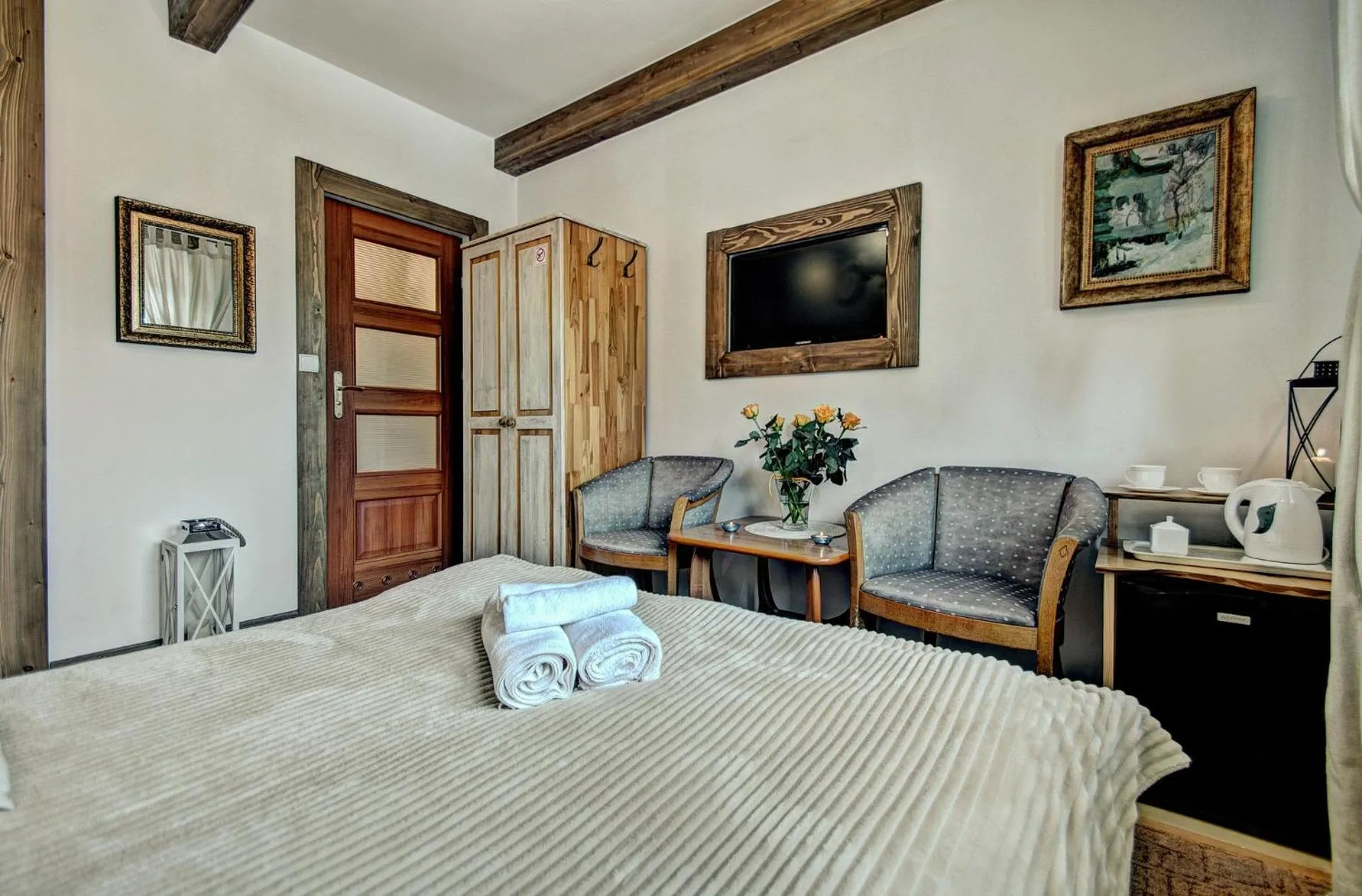 Photo of the whole room, Bed in Willa Weronika