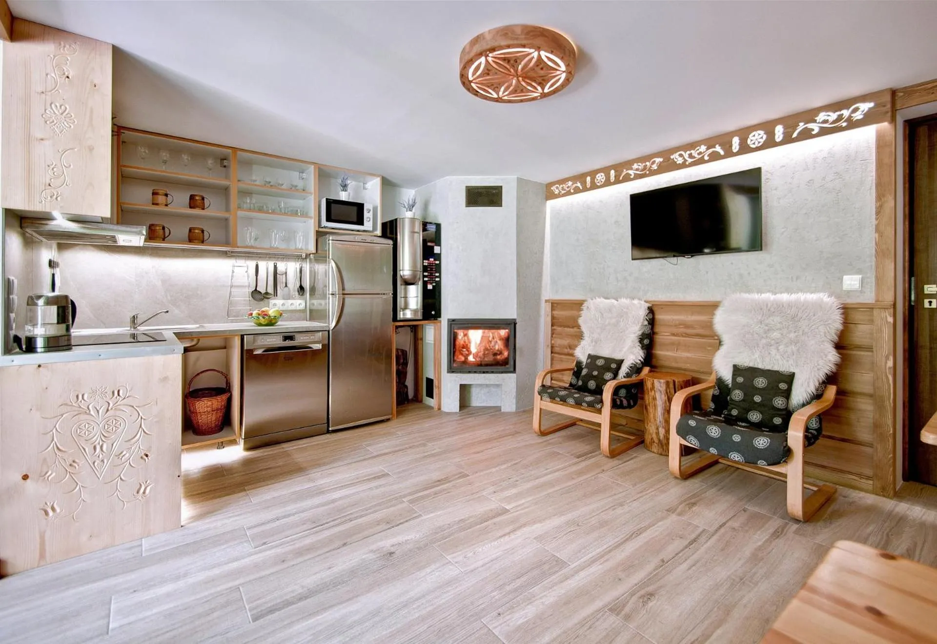 Kitchen or kitchenette in Willa Weronika