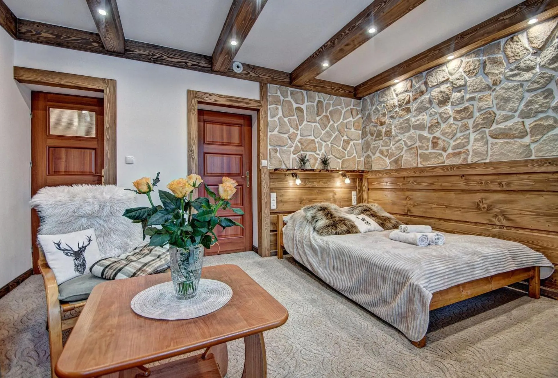 Photo of the whole room, Bed in Willa Weronika