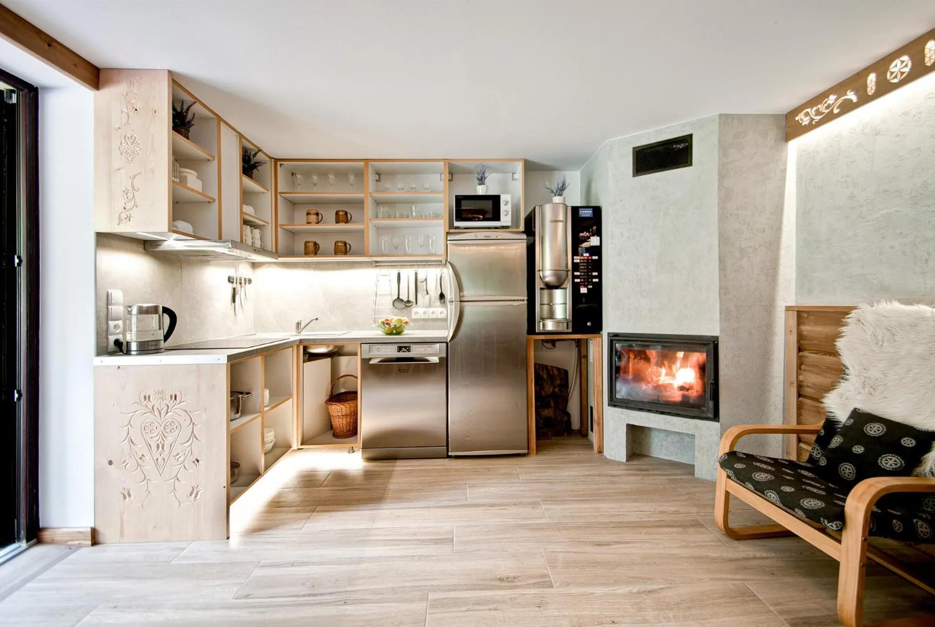Kitchen or kitchenette in Willa Weronika