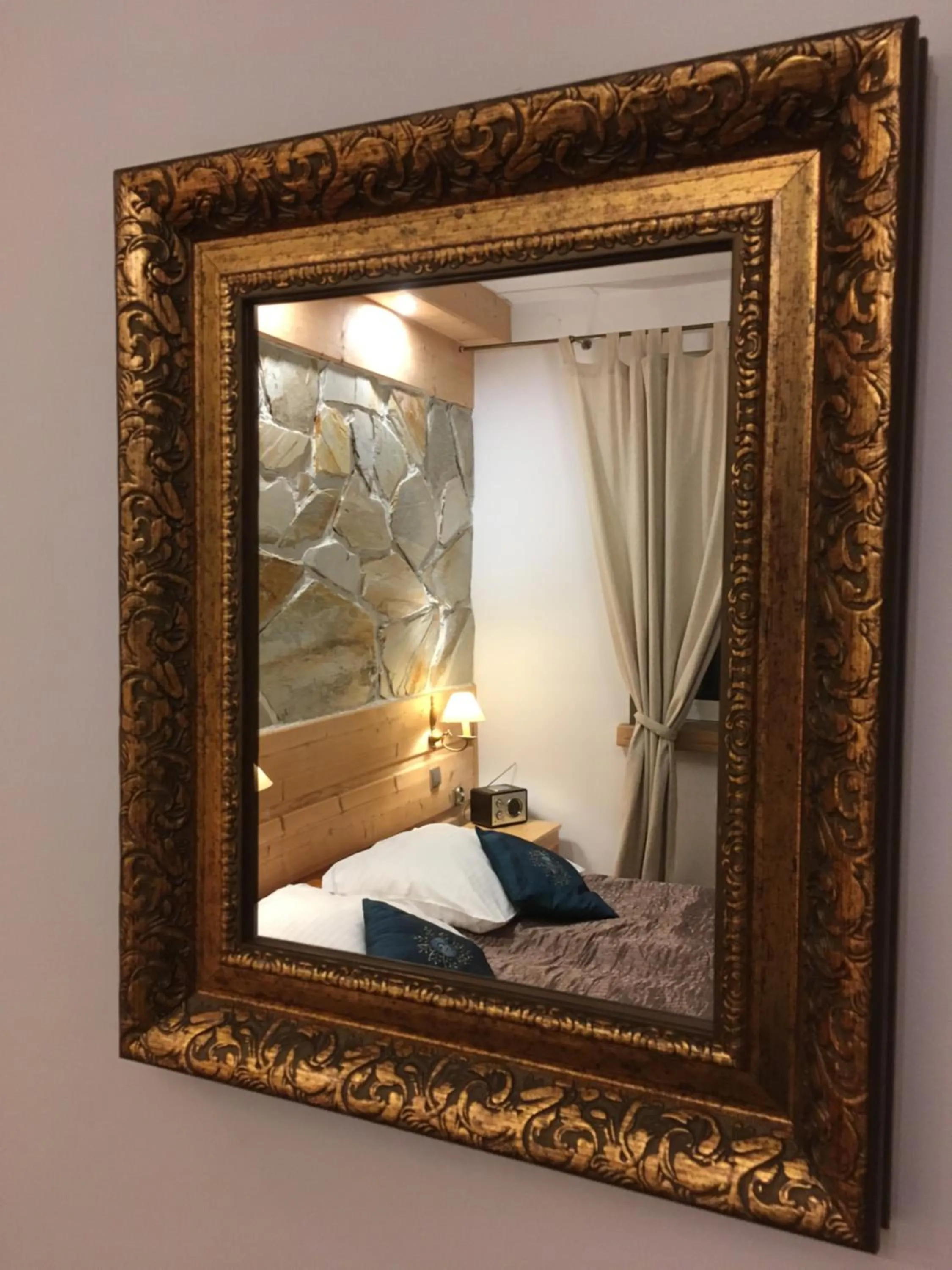 Decorative detail, Bed in Willa Weronika