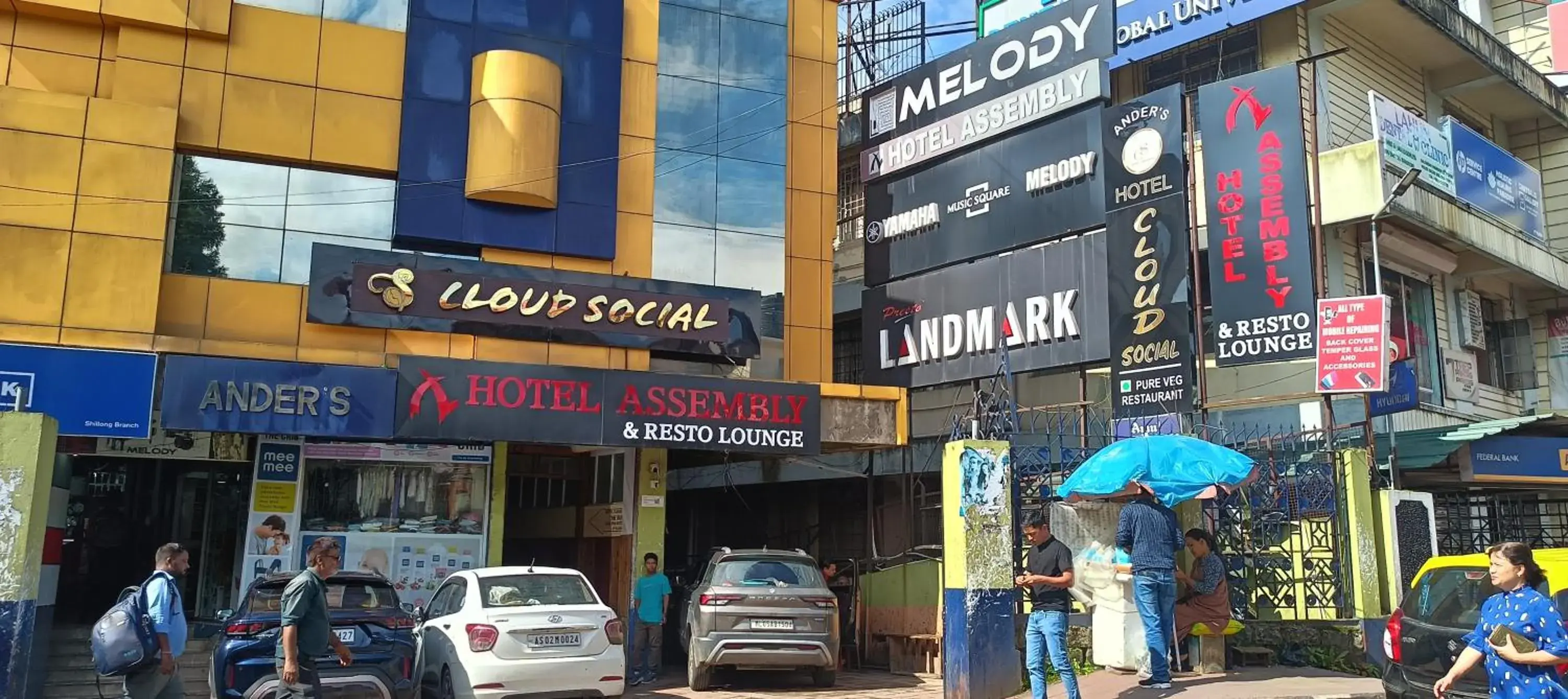 Property building in Hotel Assembly Property building in Hotel Assembly